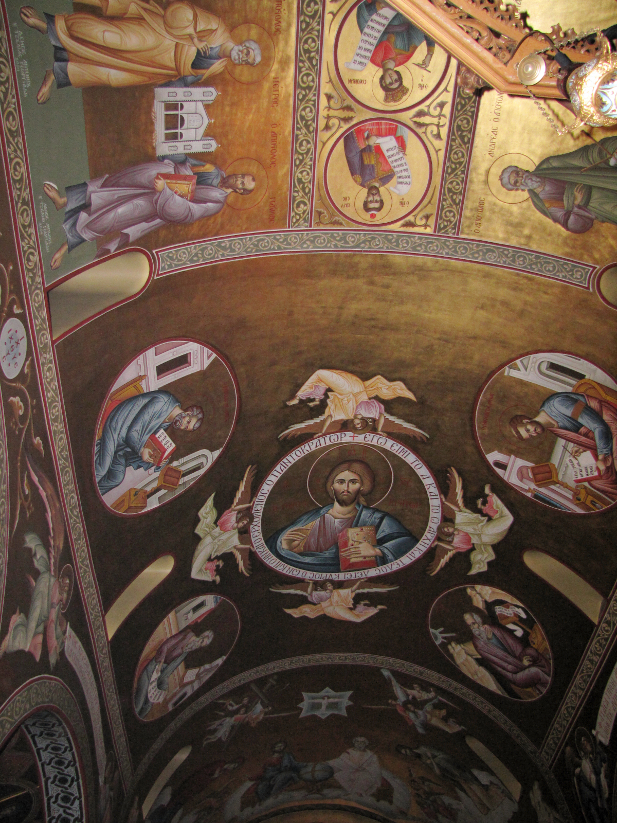 Freski w monasterze w Astorii
