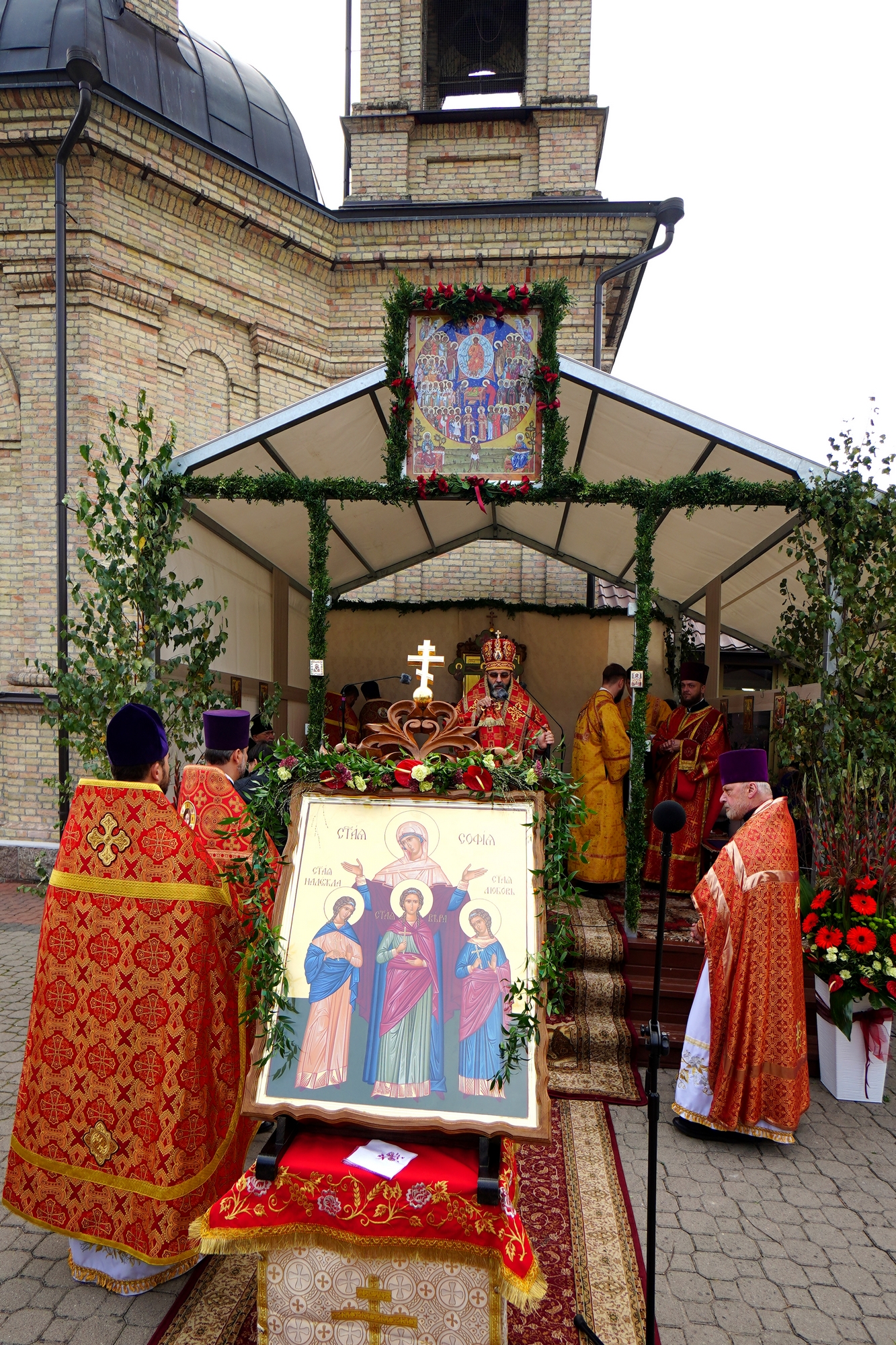 Sts. Vera, Nadezhda, Lubow and Sofia feast in All-Saints parish in Białystok