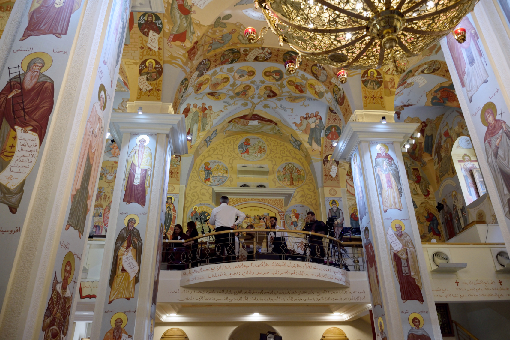 Chór soboru św. Mikołaja w Zahle 2019