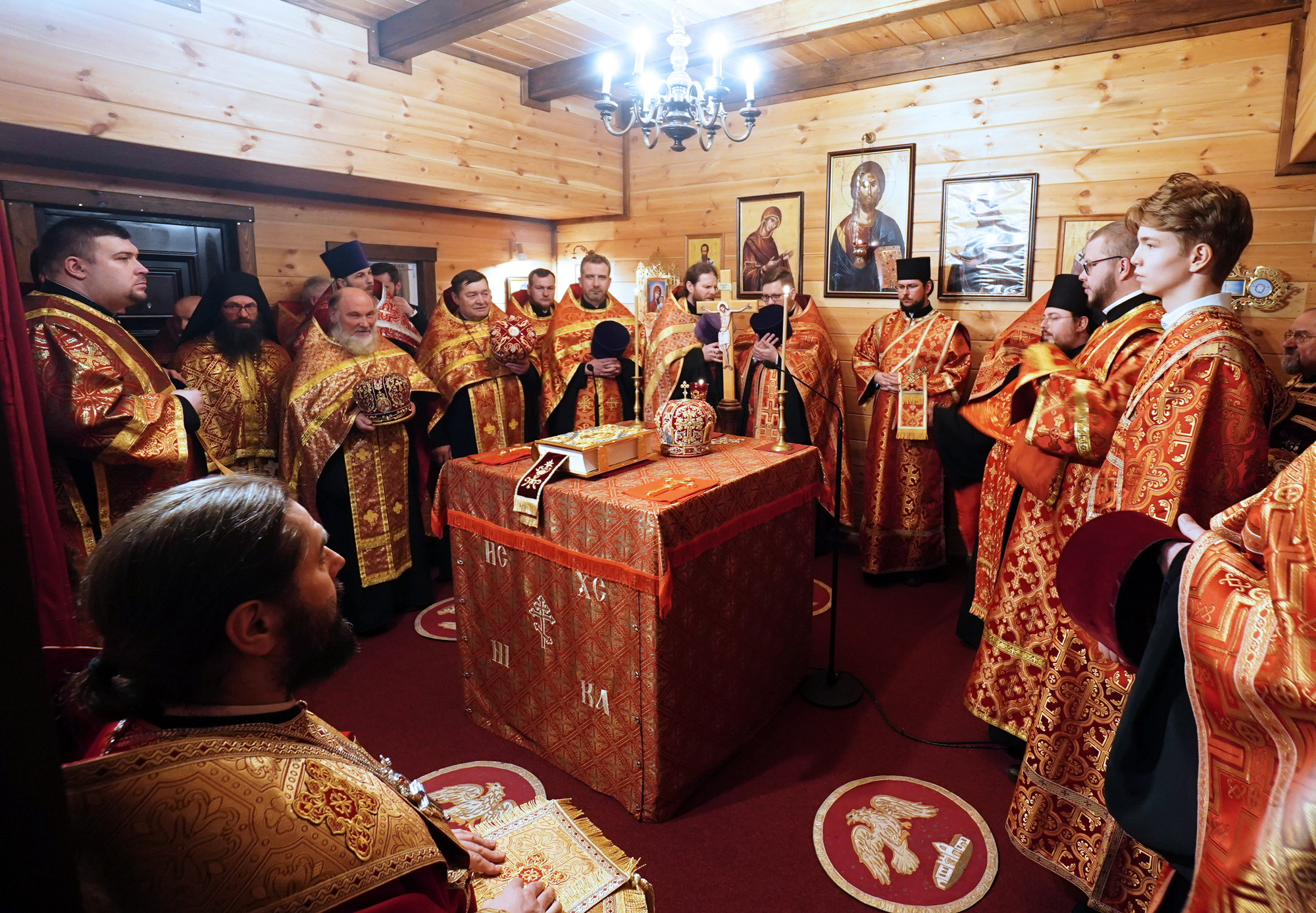 All-Night Vigil of St. Catherine feast in Zaleszany Convent