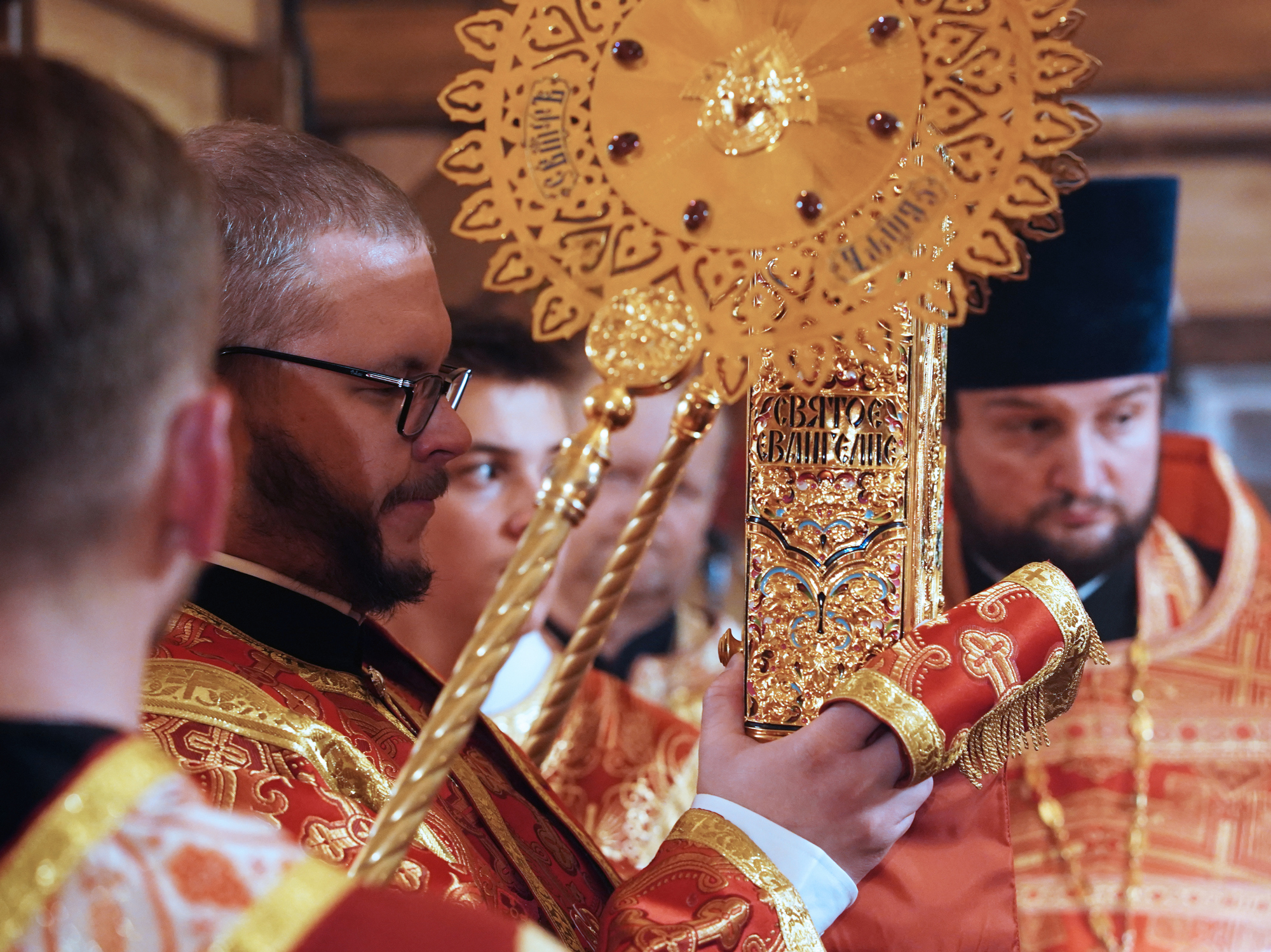 All-Night Vigil of St. Catherine feast in Zaleszany Convent