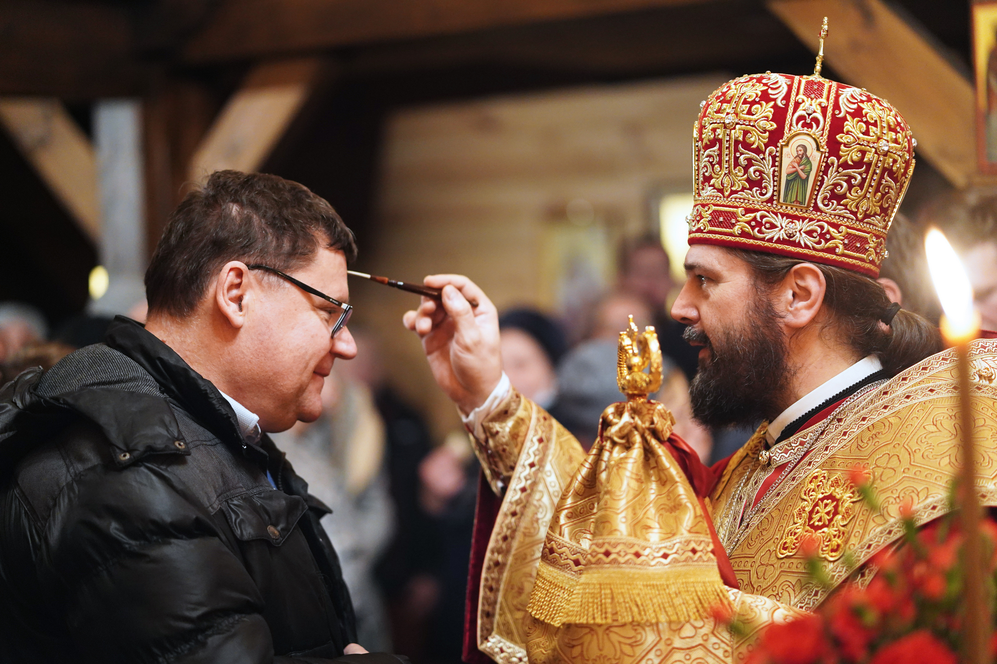 All-Night Vigil of St. Catherine feast in Zaleszany Convent