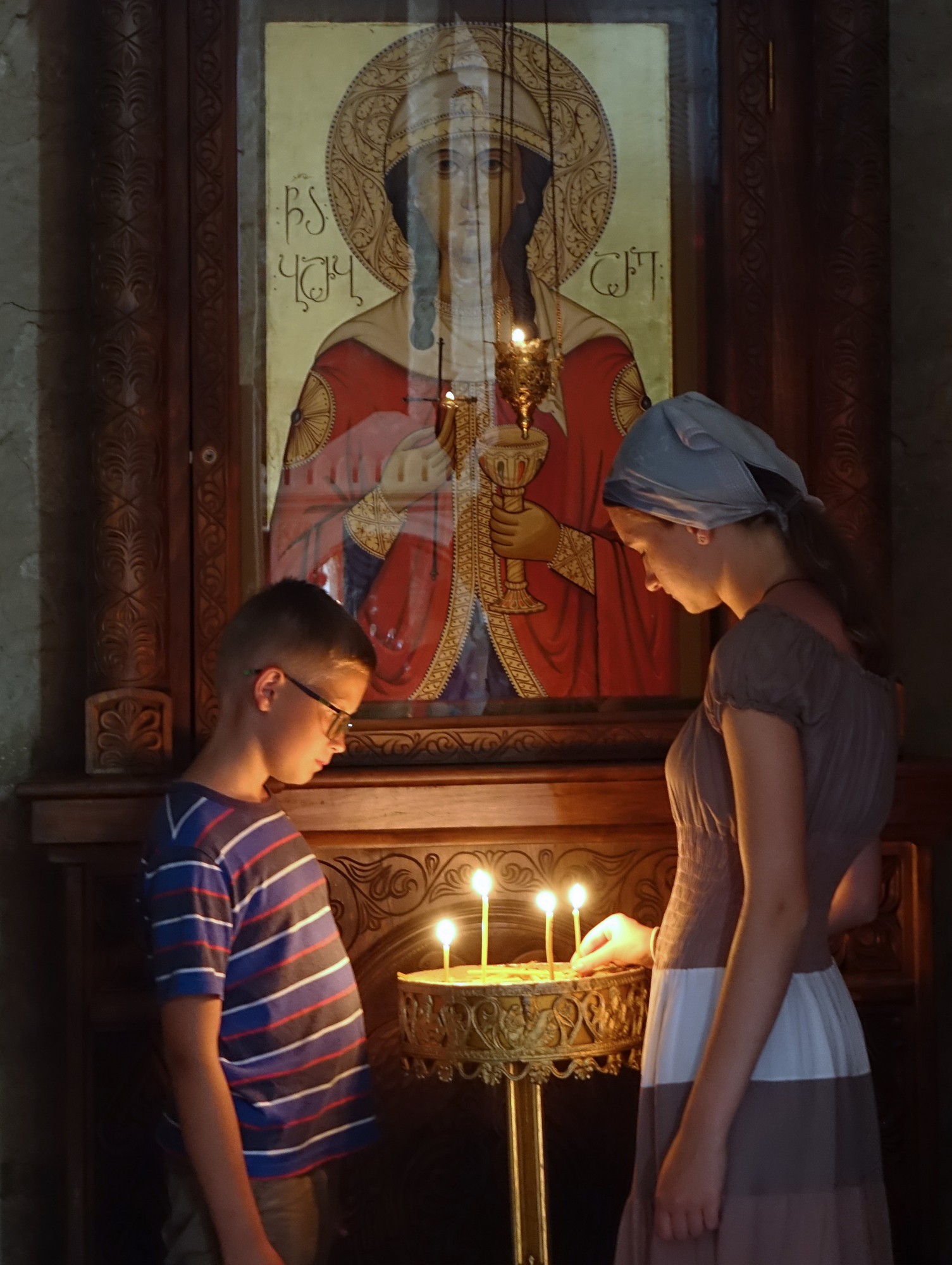 In Martvili monastery