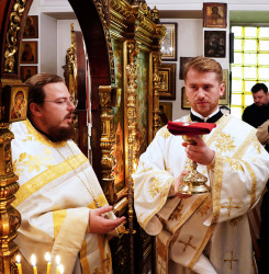 jarek11 
The Divine Liturgy in St. Michael the Archangel Orthodox chapel in Warsaw 
2020-12-05 10:10:48