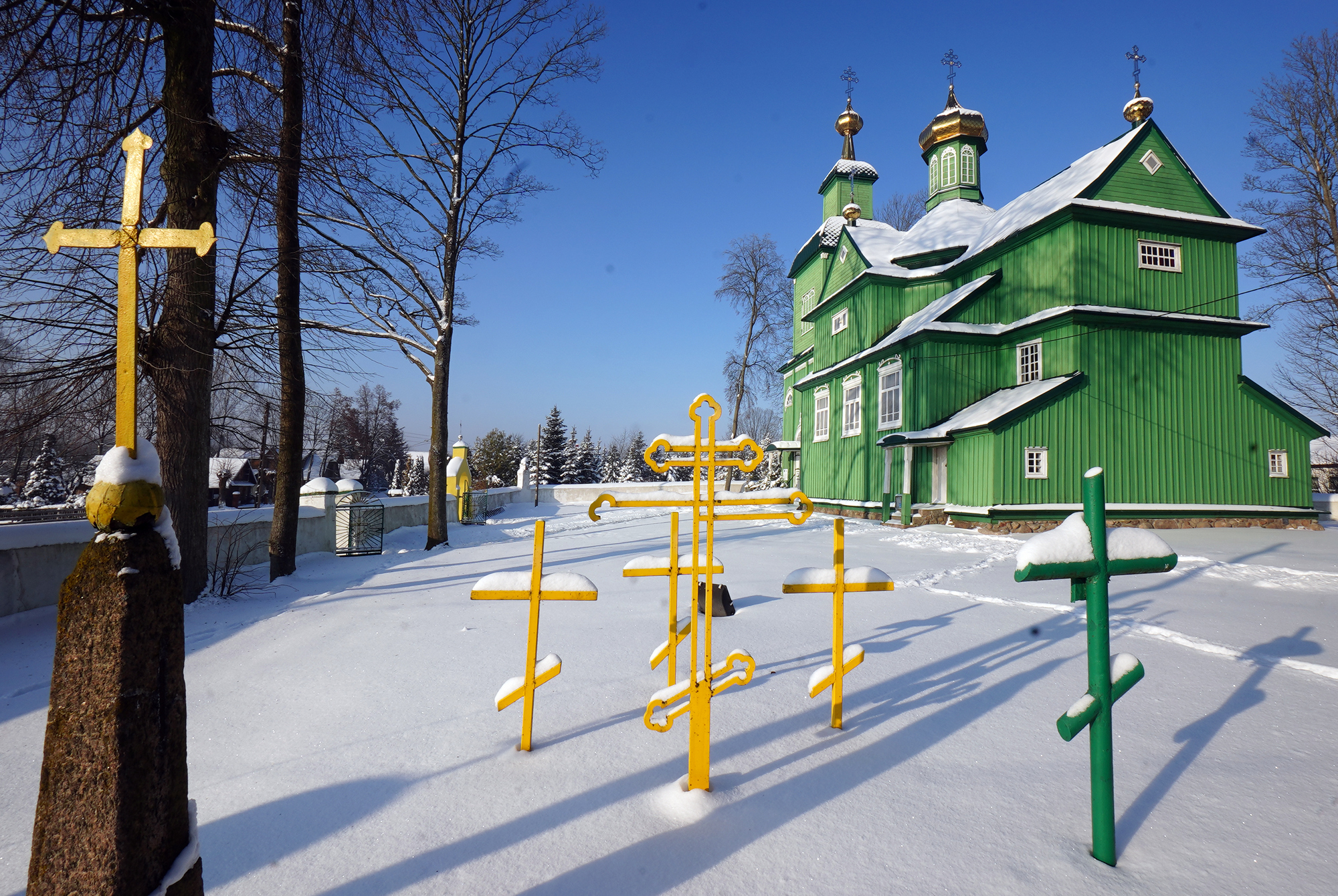 The Orthodox church in Trześcianka