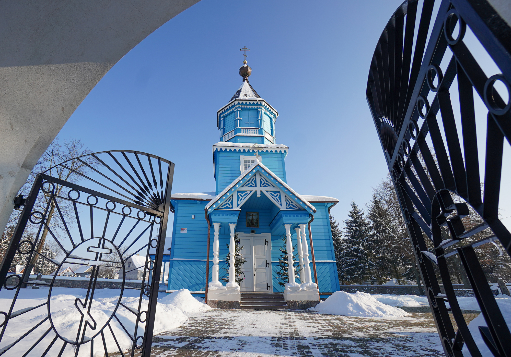The Orthodox church in Narew