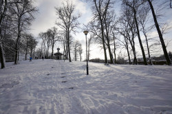 jarek11 
St. Mary Magdalene hill with chapel in Białystok 
2021-01-18 18:13:03