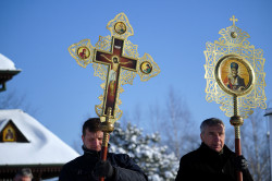 jarek 
The feast of Baptism of Christ feast in Odrynki Skete 
2021-01-19 20:04:11