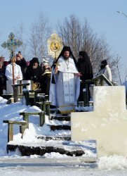 jarek 
The feast of Baptism of Christ feast in Odrynki Skete  
2021-01-21 21:08:40