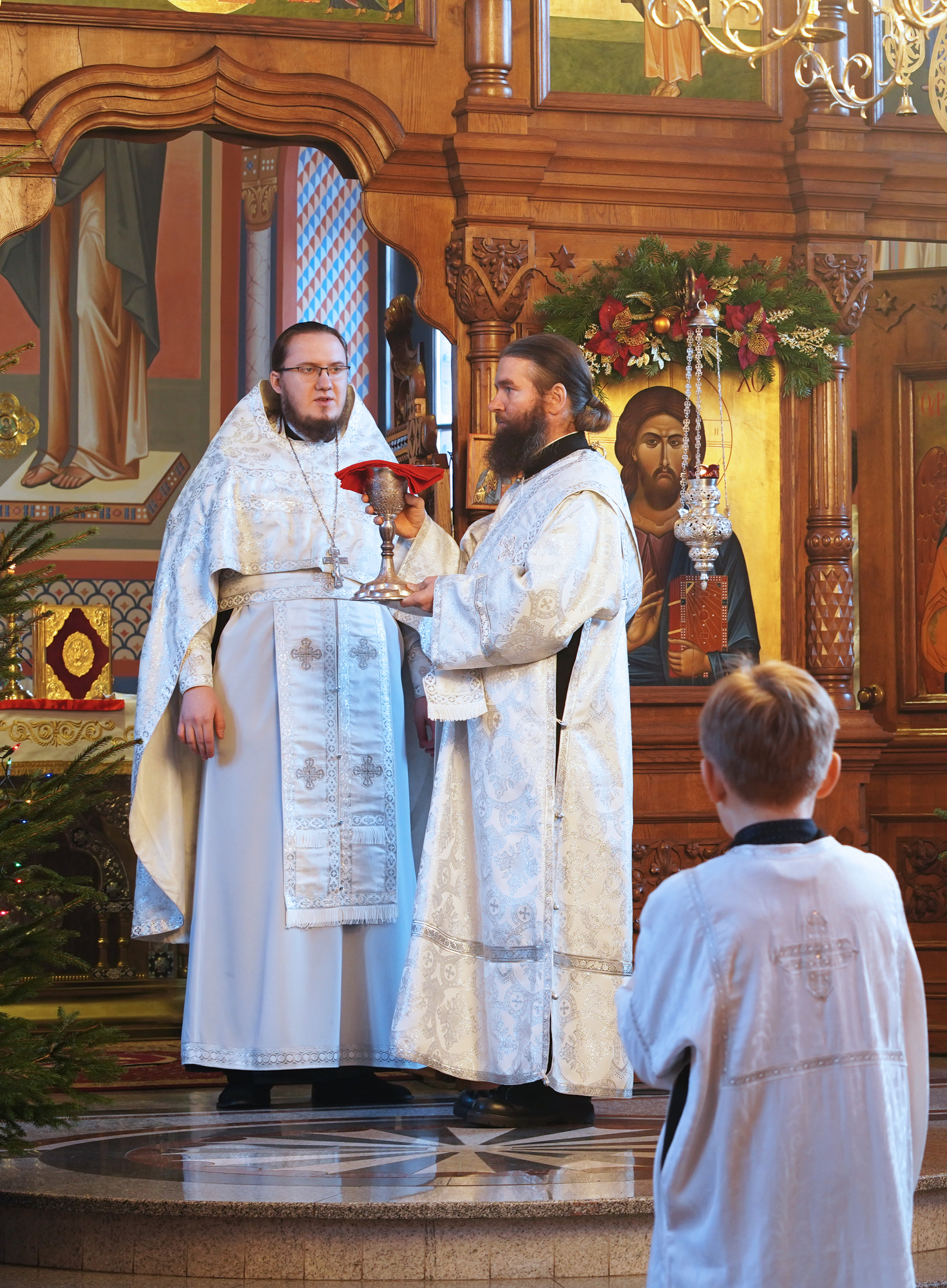 The Holy Communion in Supraśl Monastery