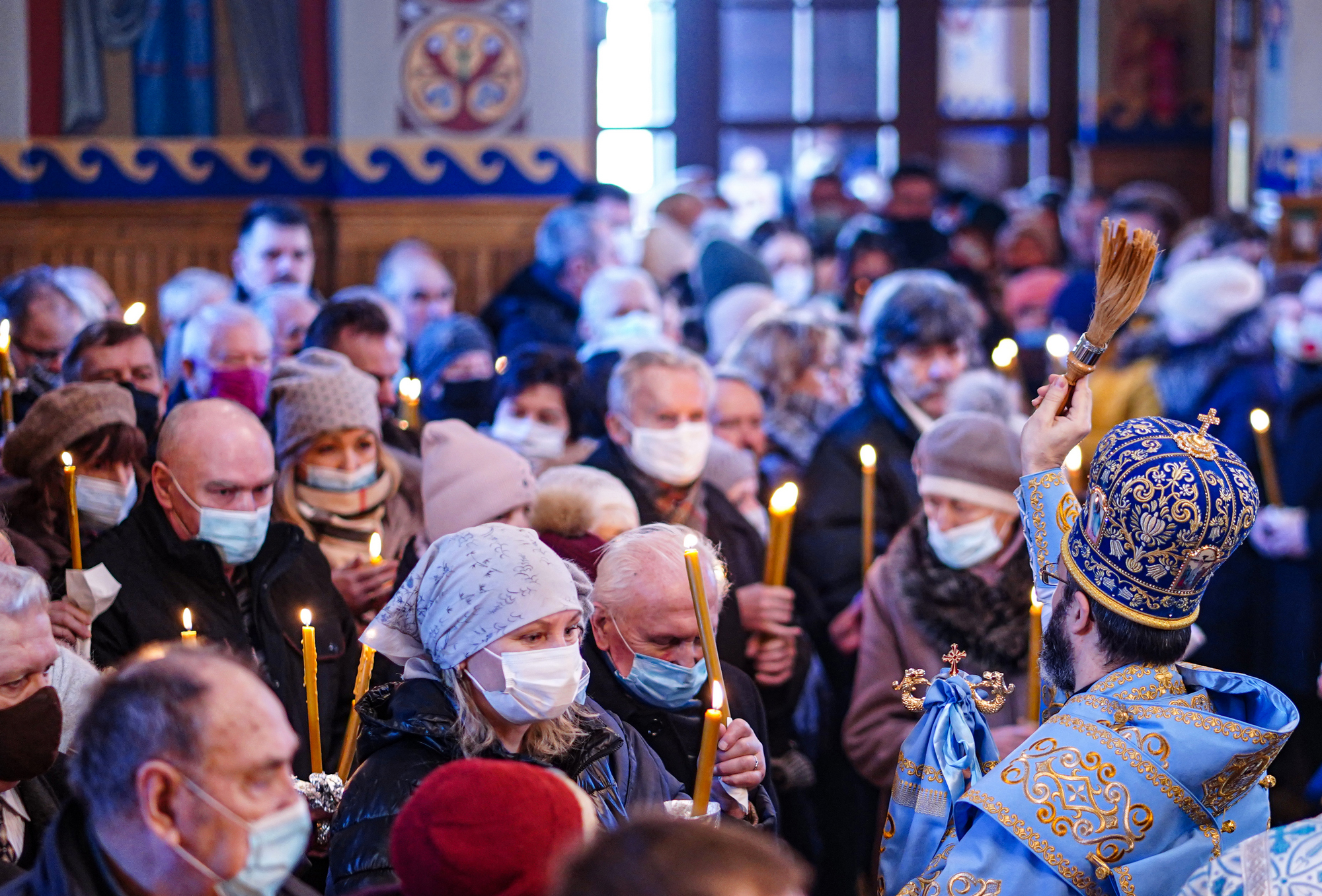 The Meeting of the Lord feast in St. Nicholas Cathedral in Białystok