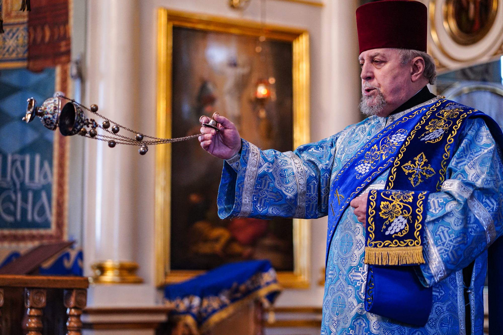 The Meeting of the Lord feast in St. Nicholas Cathedral in Białystok