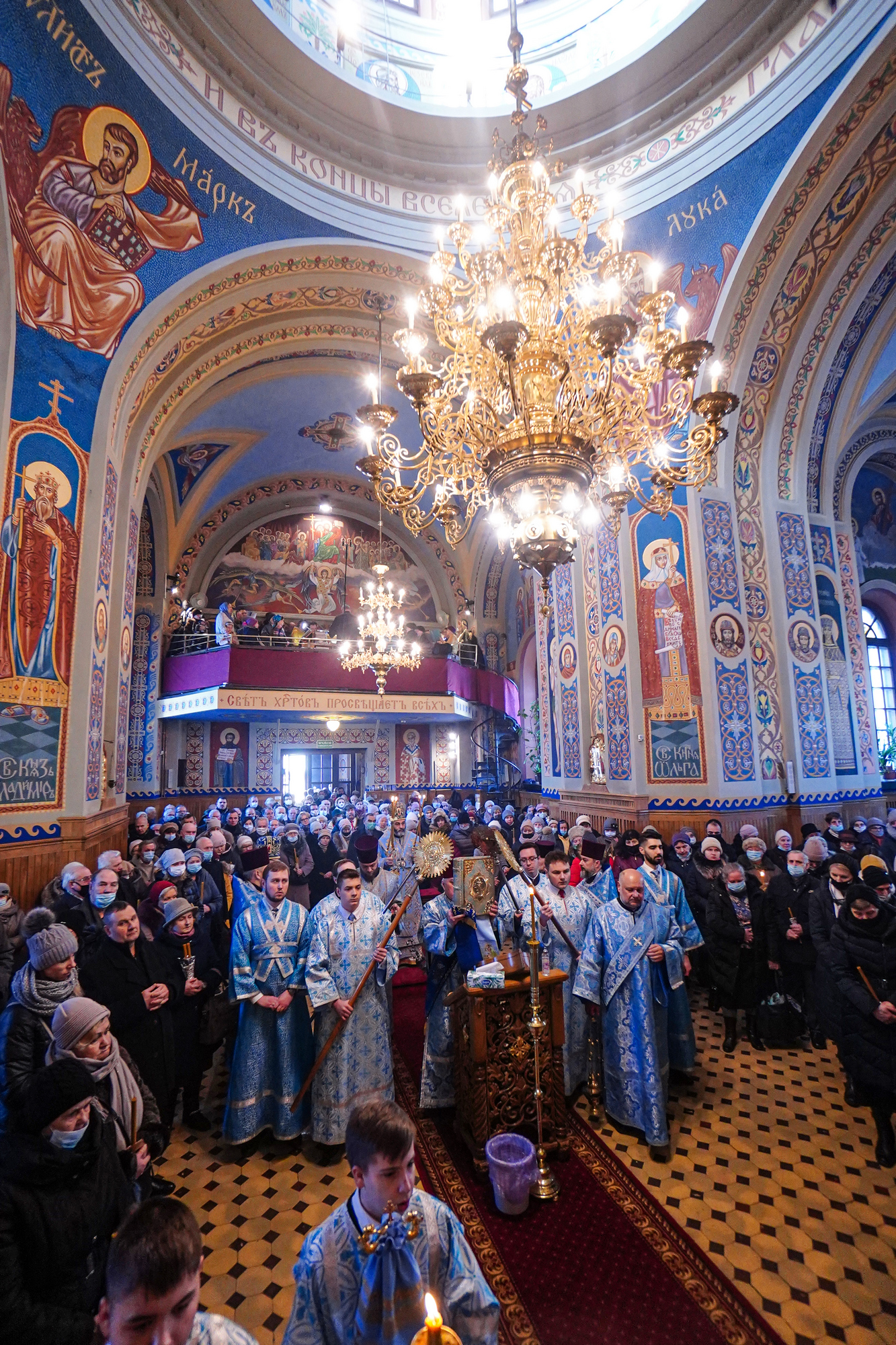 The Meeting of the Lord feast in St. Nicholas Cathedral in Białystok
