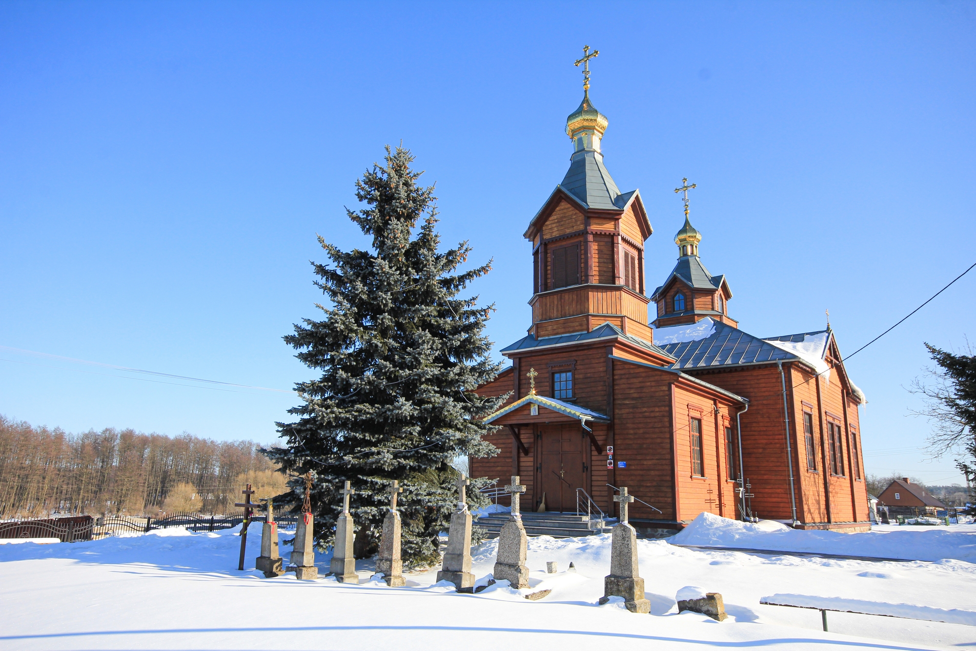 The Orthodox church in Milejczyce