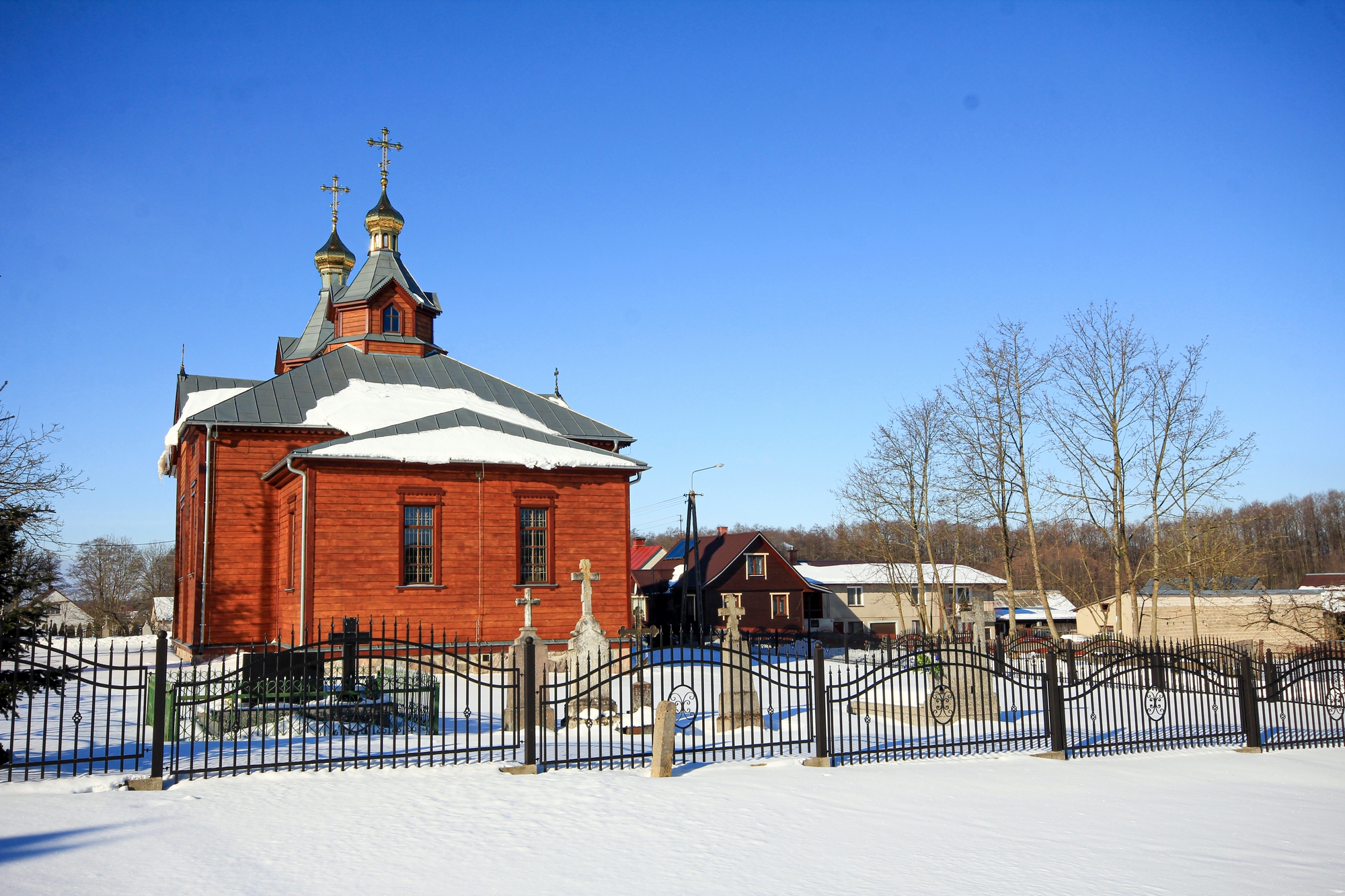 The Orthodox church in Milejczyce