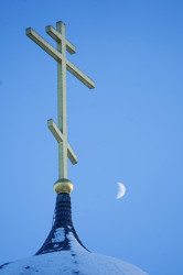 jarek11 
The main cross over St. Gabriel Orthodox church of Zwierki Convent 
2021-02-05 13:17:22
