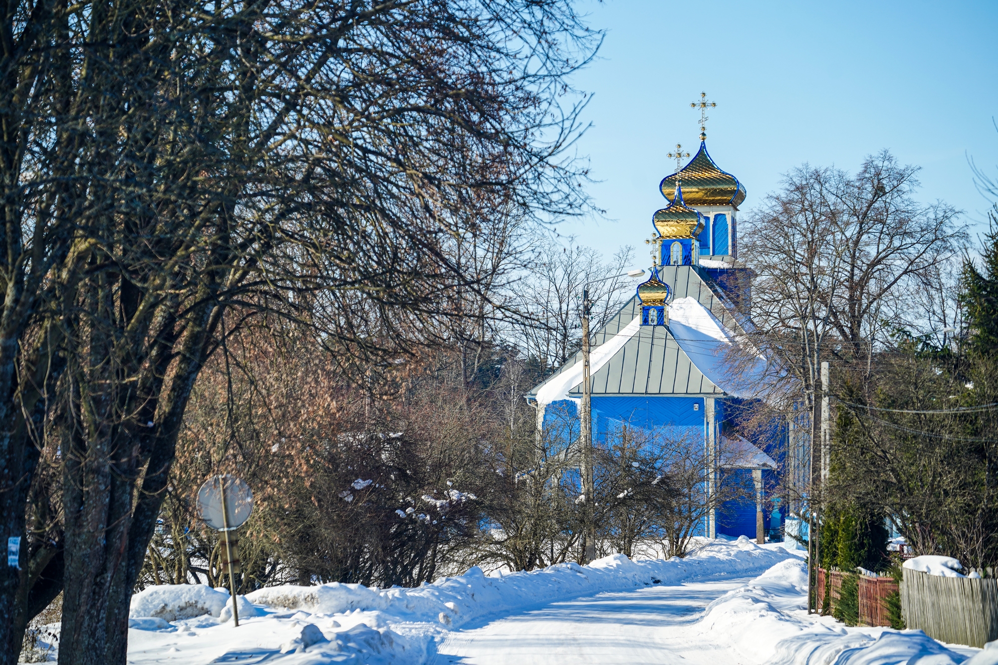 The Orthodox church in Dubicze Cerkiewne