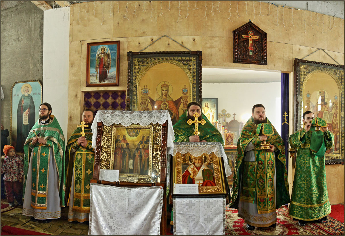 Великий Вход. Божественная литургия