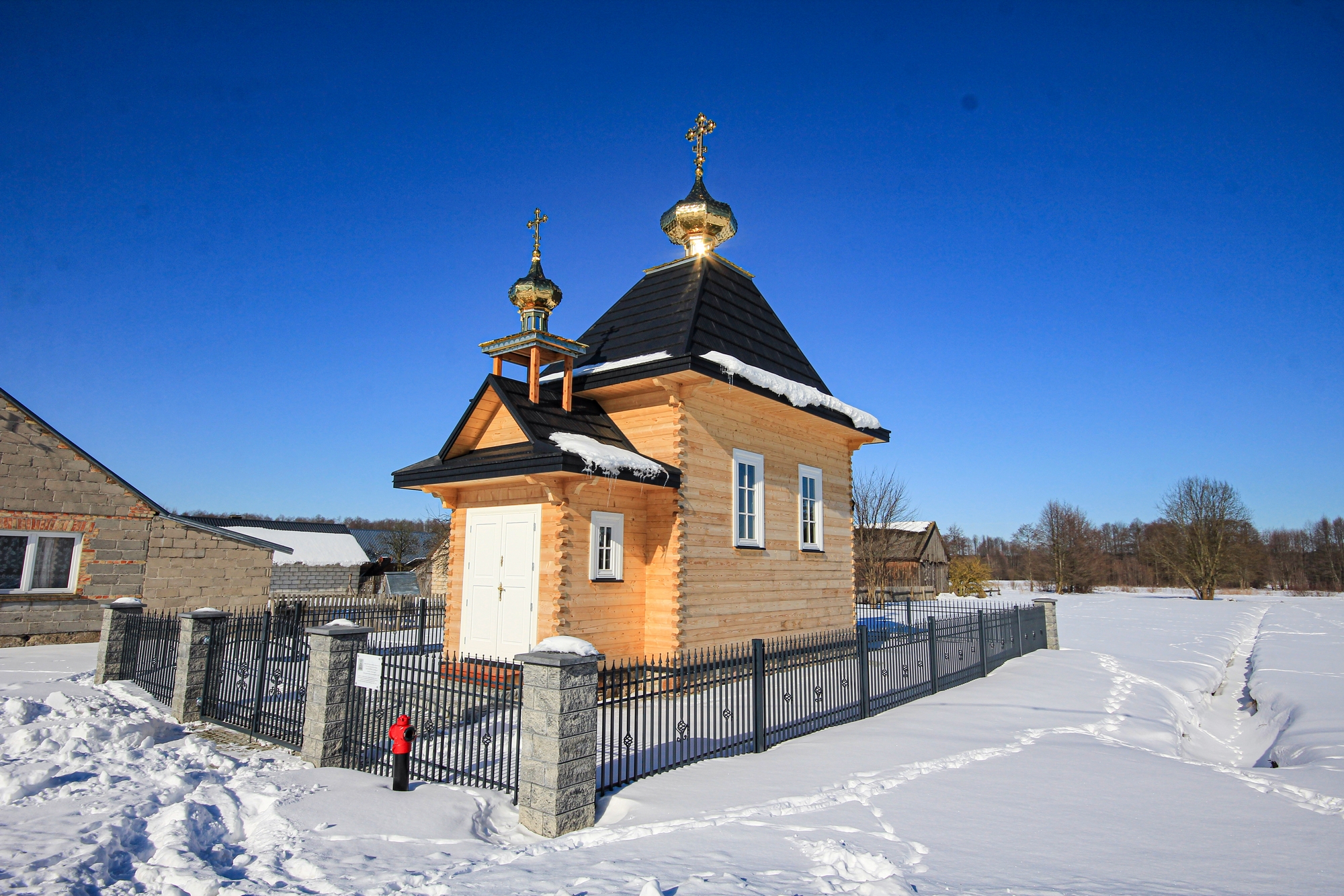 The Orthodox church in Policzna