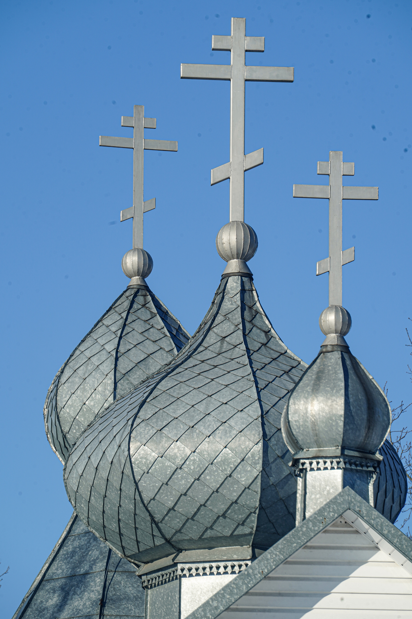 Domes of The Orthodox church in Suchwolce