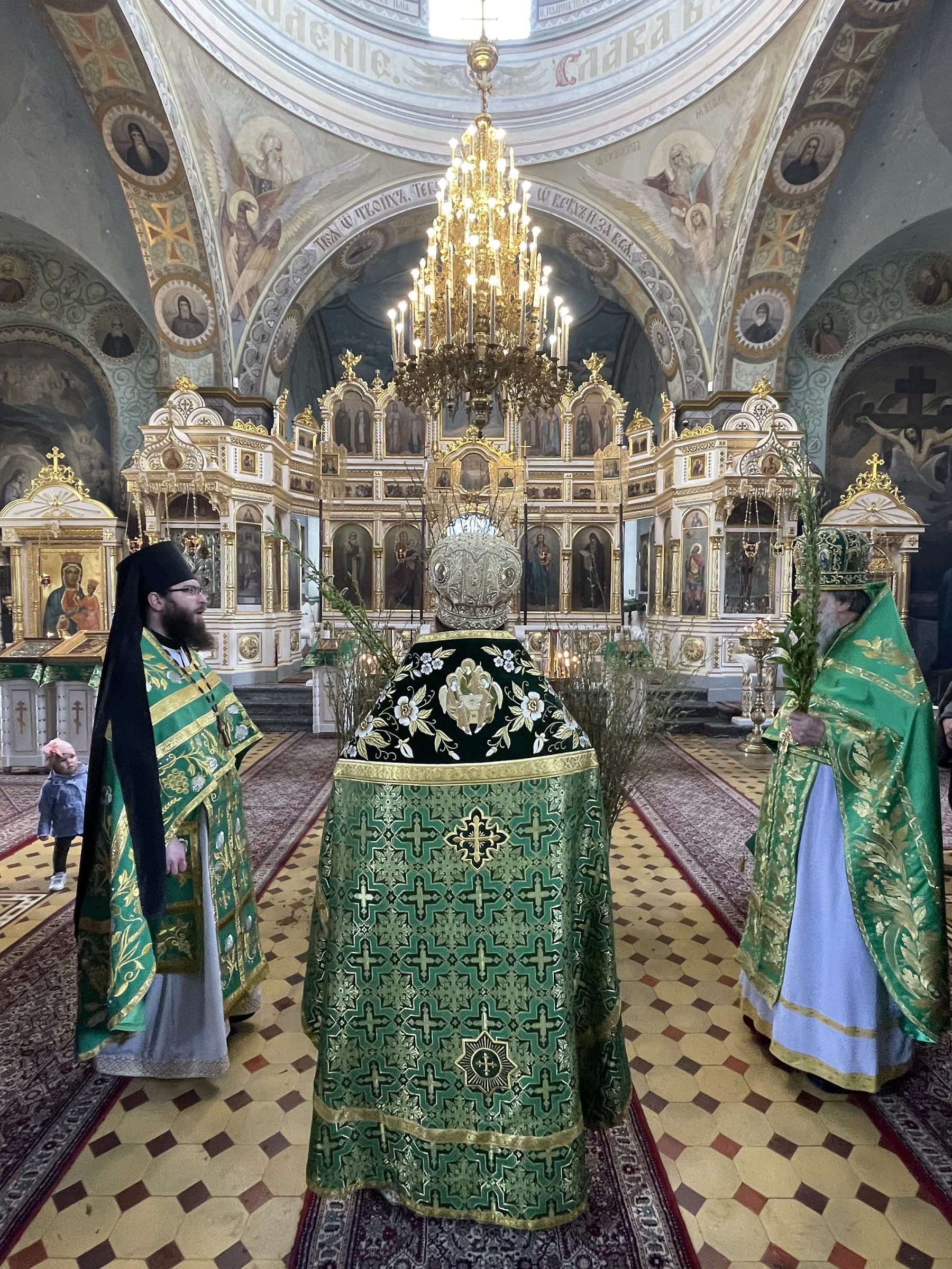 Niedziela Palmowa w Monasterze Św. Onufrego w Jabłecznej