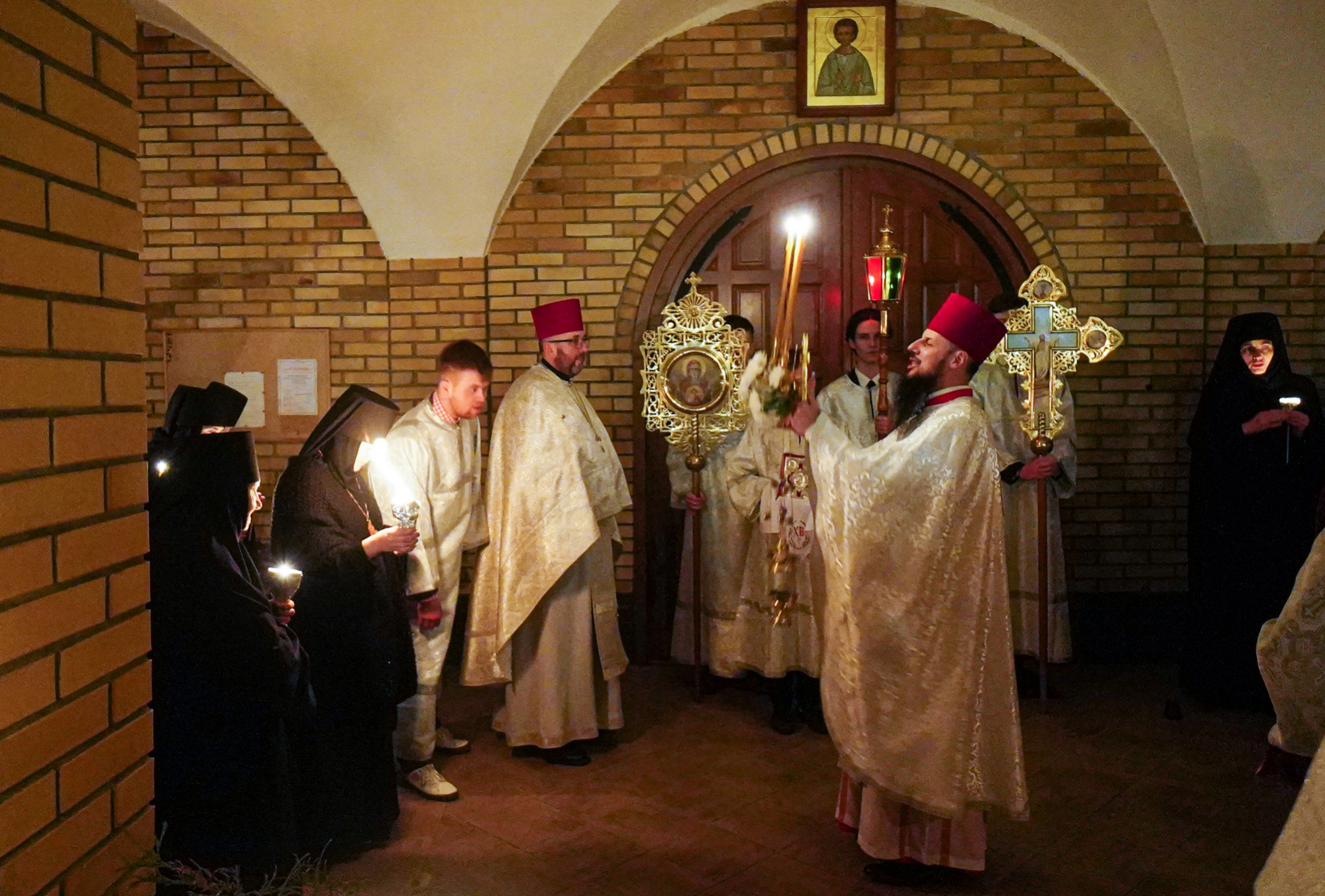 Paschal Matins in Zwierki Convent