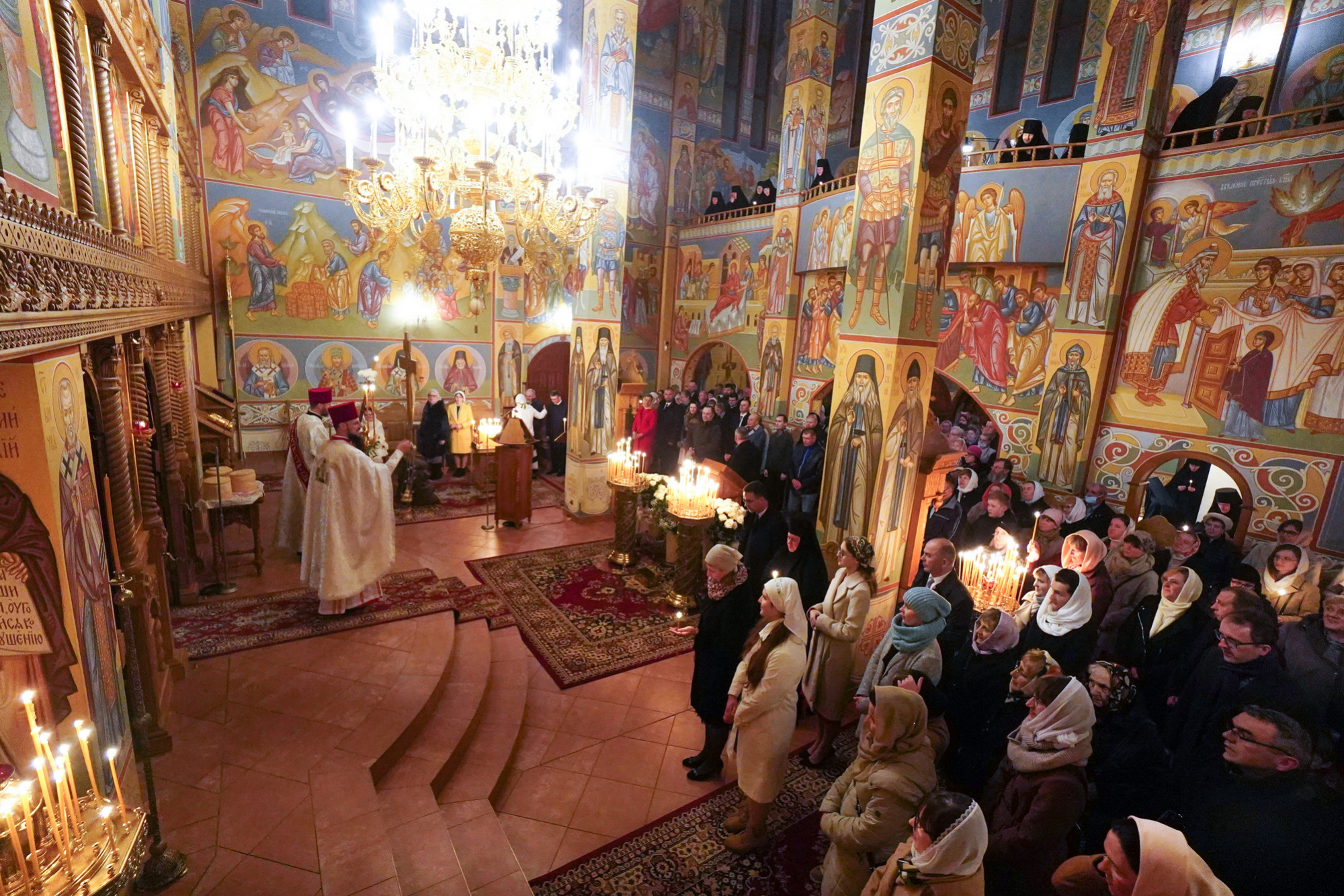 Paschal Divine Liturgy in Zwierki Convent