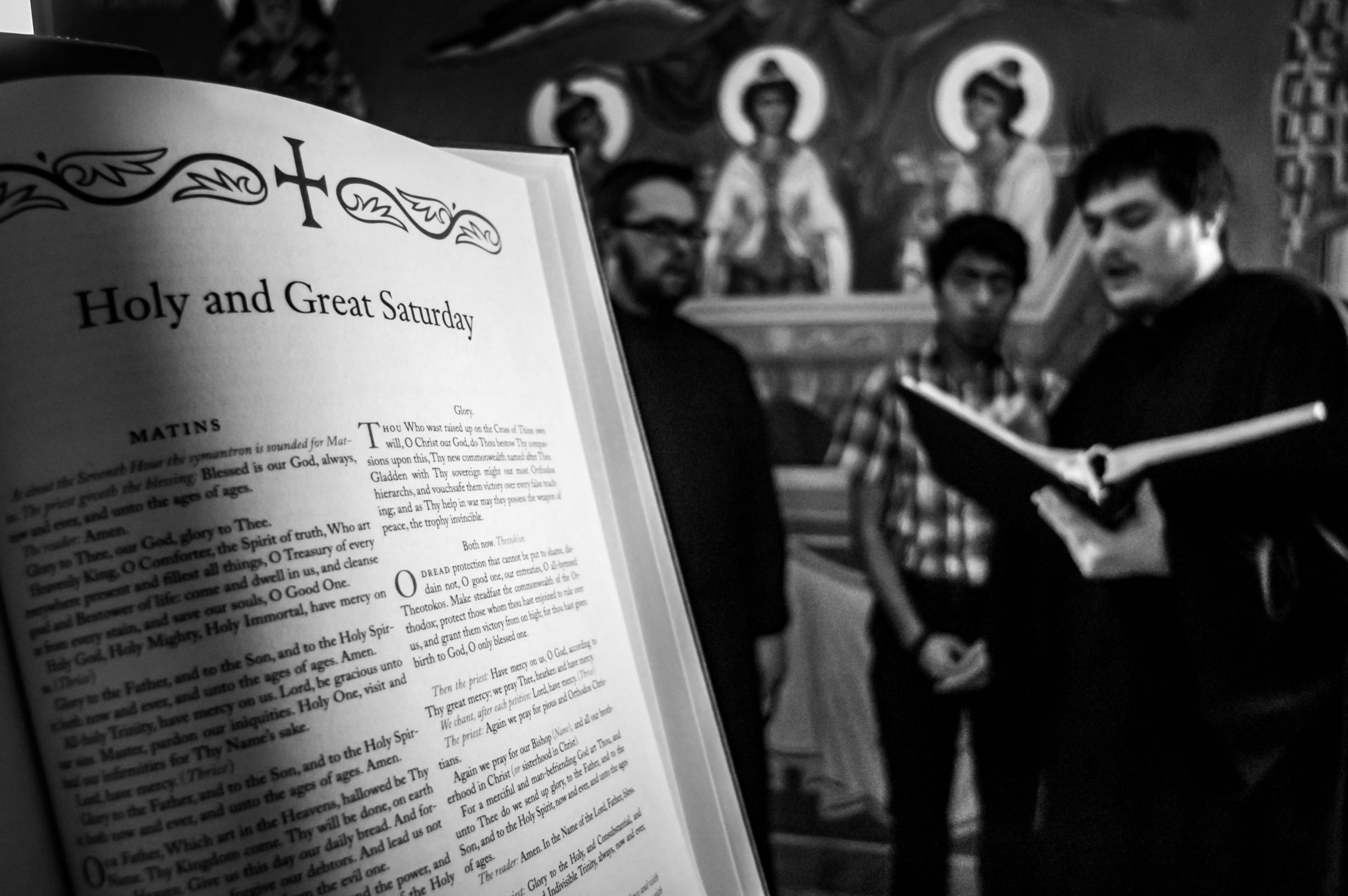 Chanting Holy Saturday