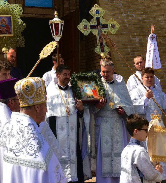 Święto parafialne - cerkiew Zmartwychwstania Pańskiego w Białymstoku