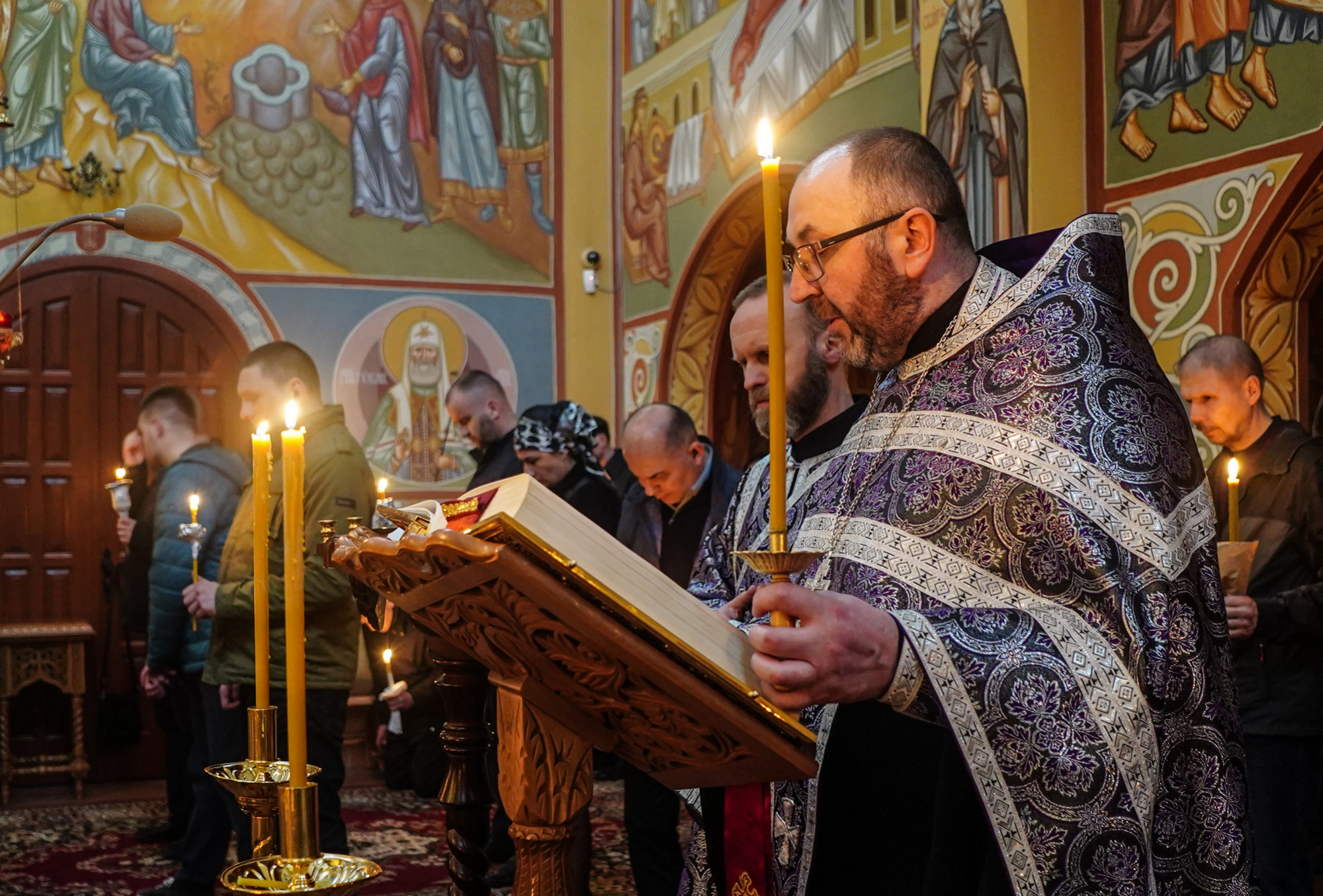 "Twelve Gospels" reading in Zwierki Convent
