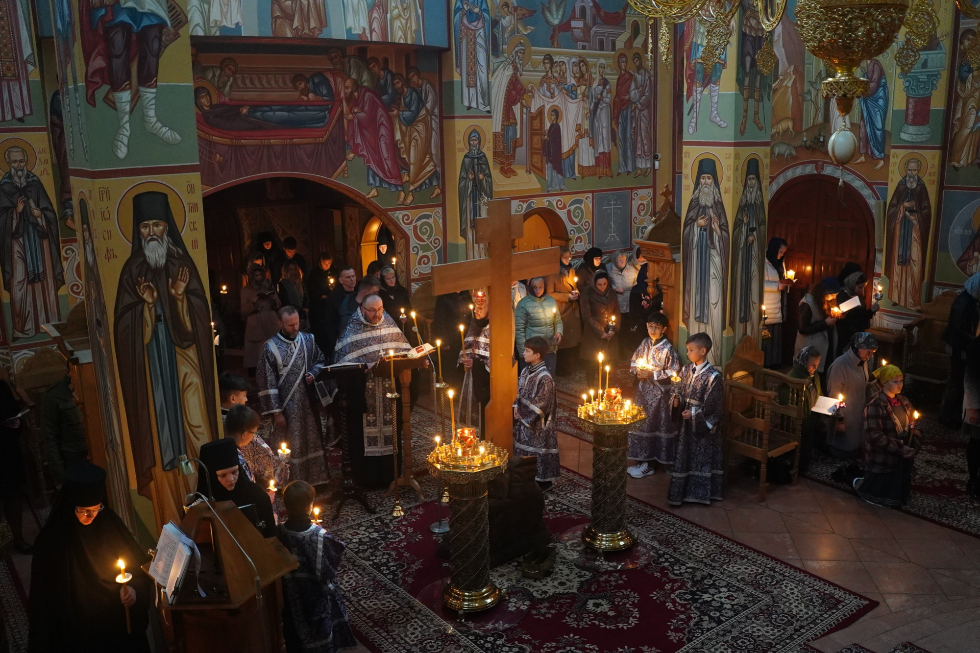 "Twelve Gospels" reading in Zwierki Convent