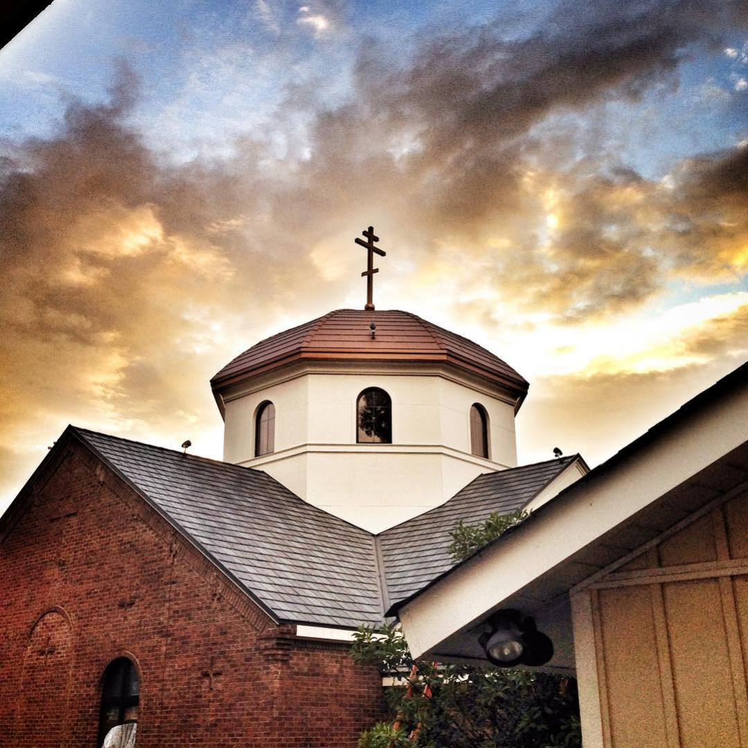 Sunlight over the dome
