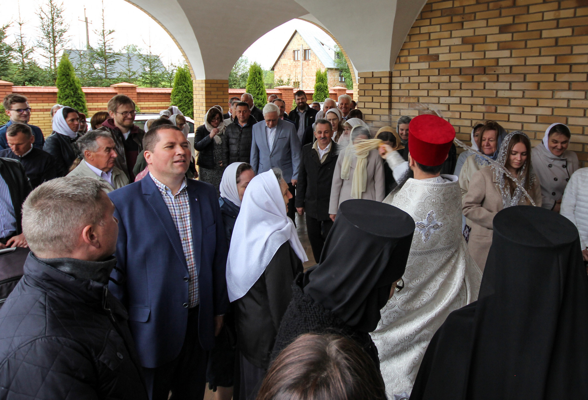Paschal period processian in Zwierki Convent