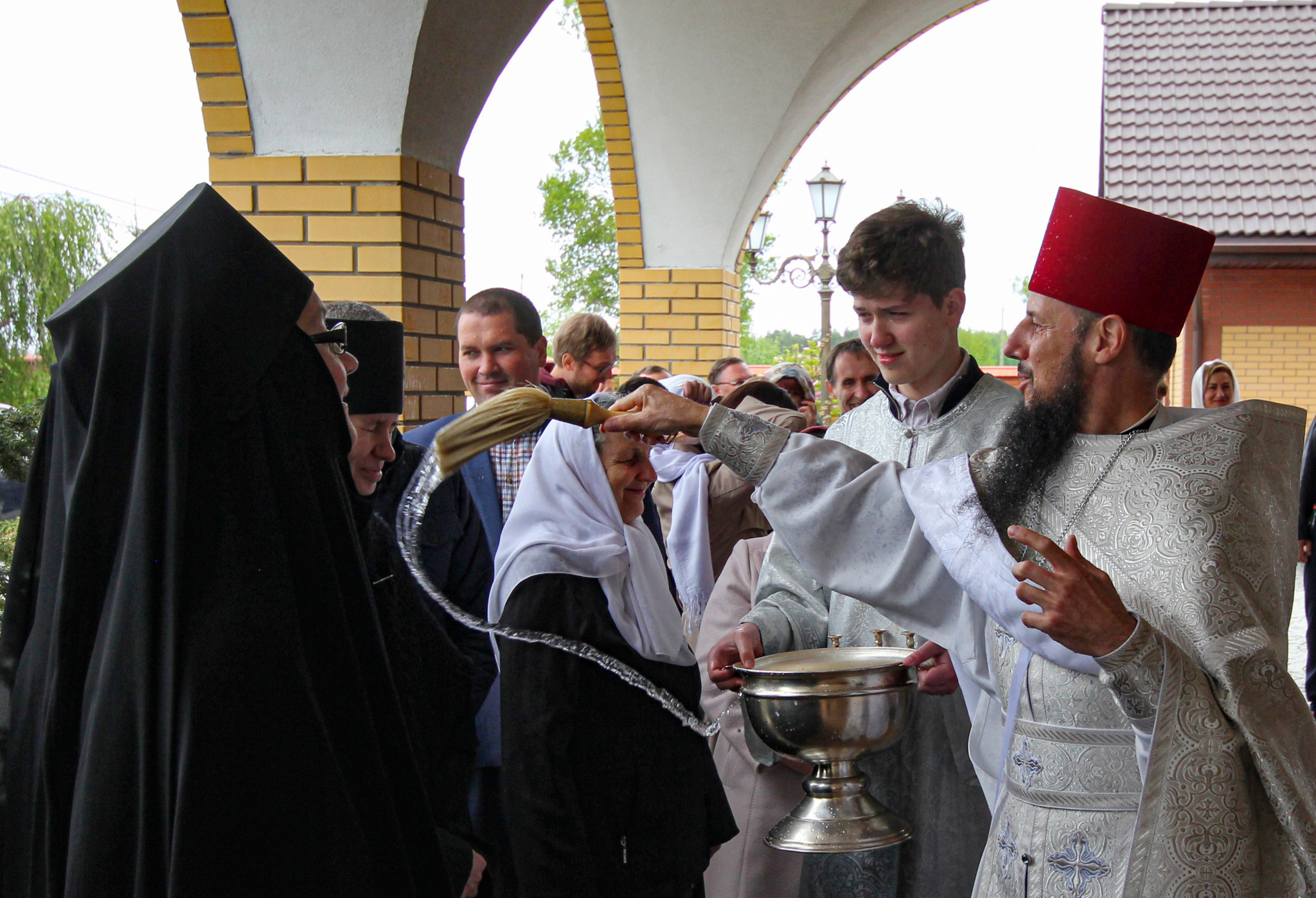 Paschal period processian in Zwierki Convent