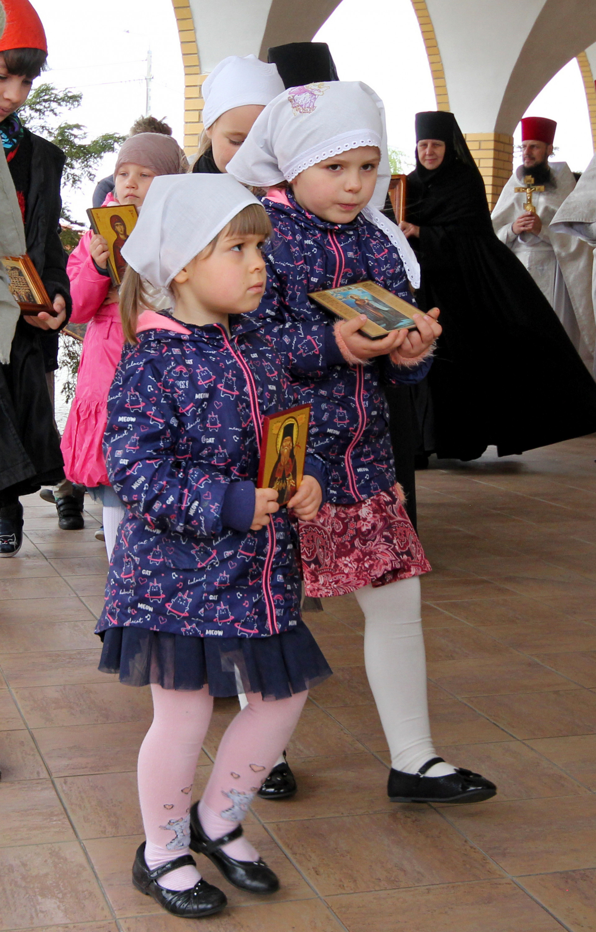 Paschal period processian in Zwierki Convent