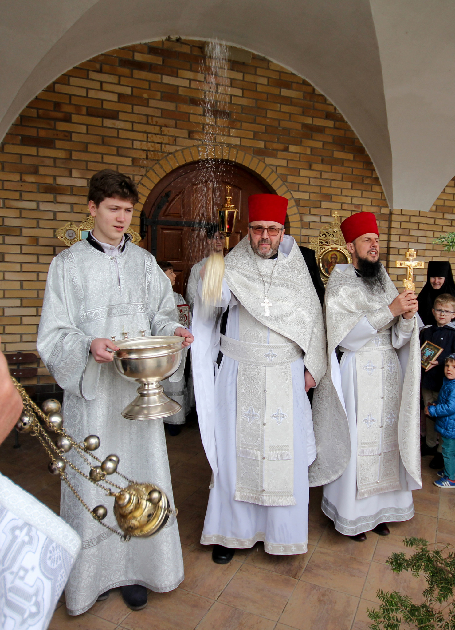 Paschal period processian in Zwierki Convent