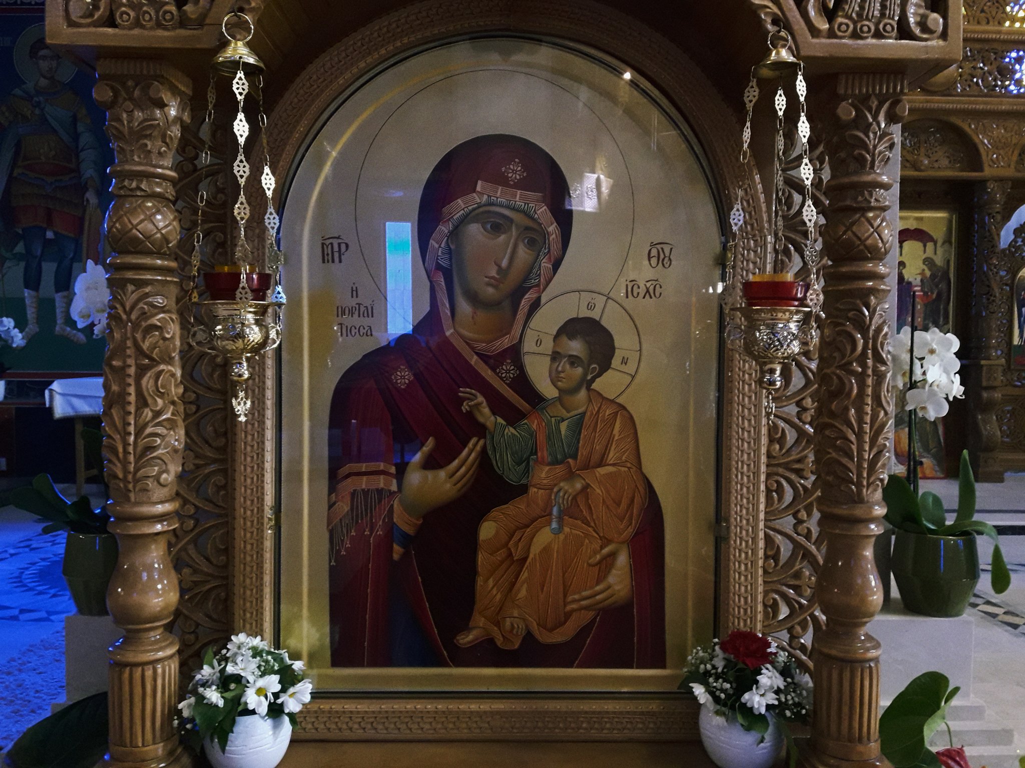 Panagia Portaitissa - Dormition of the Theotokos Church, Deva