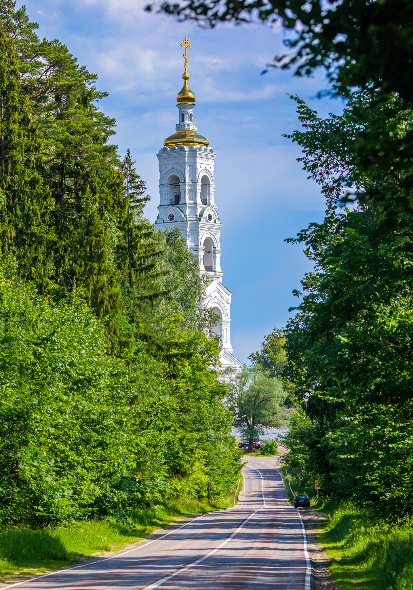 Колокольня Николо-Берлюковской пустыни, монастырь Берлюки