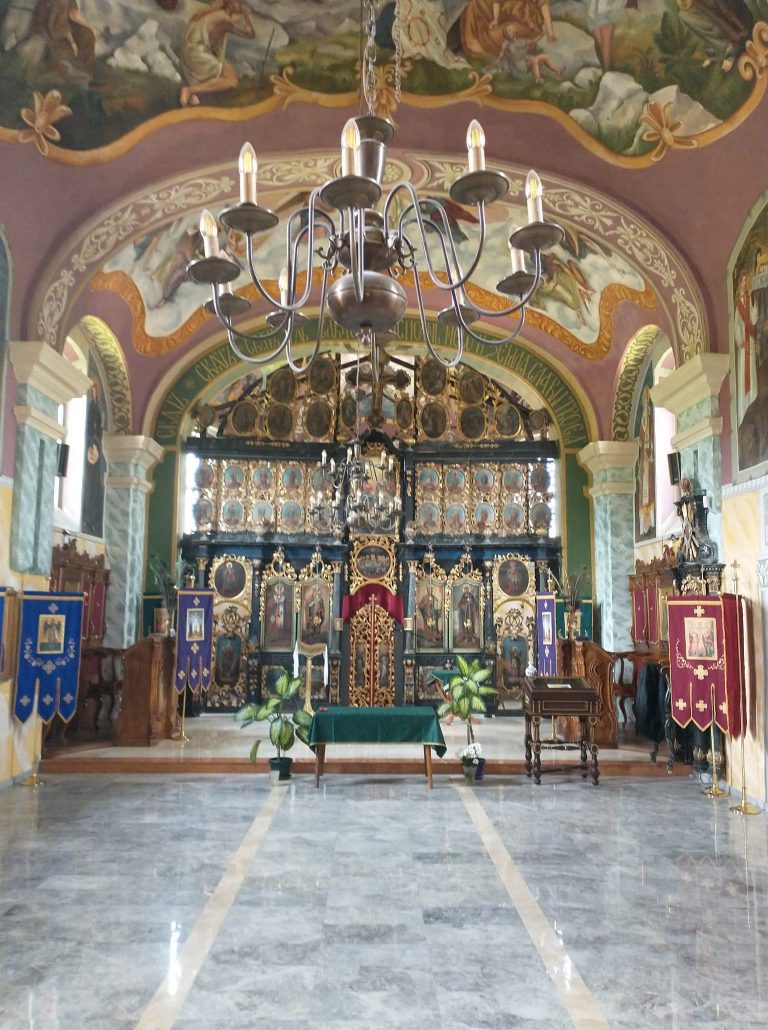Храм Св Николаја, барокно сликарство- Чортановци
