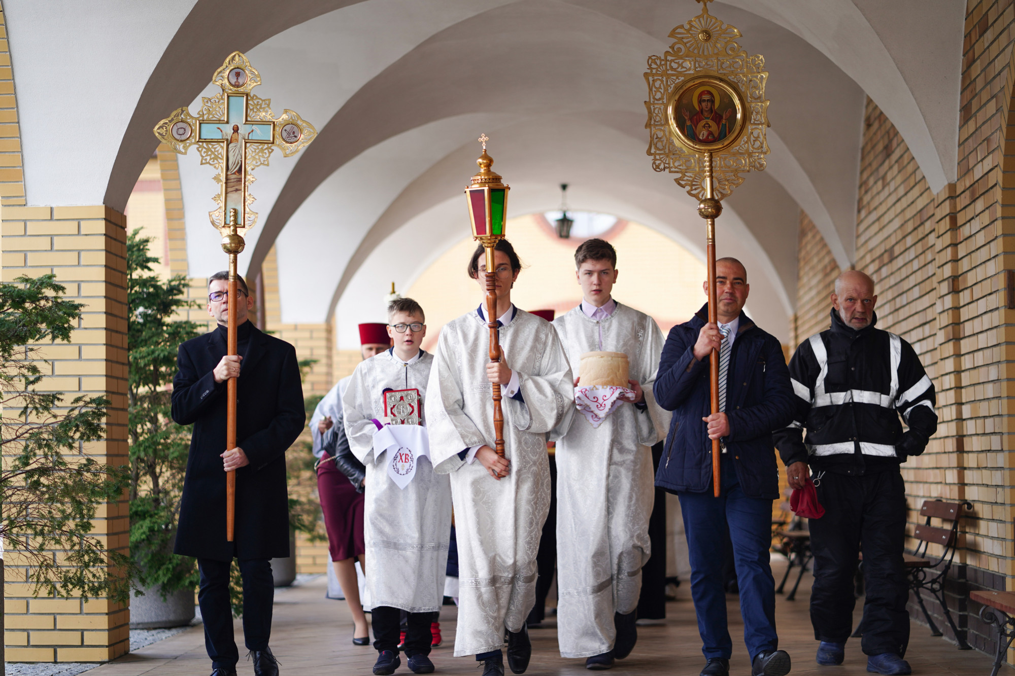 Paschal period processions in Zwierki Convent