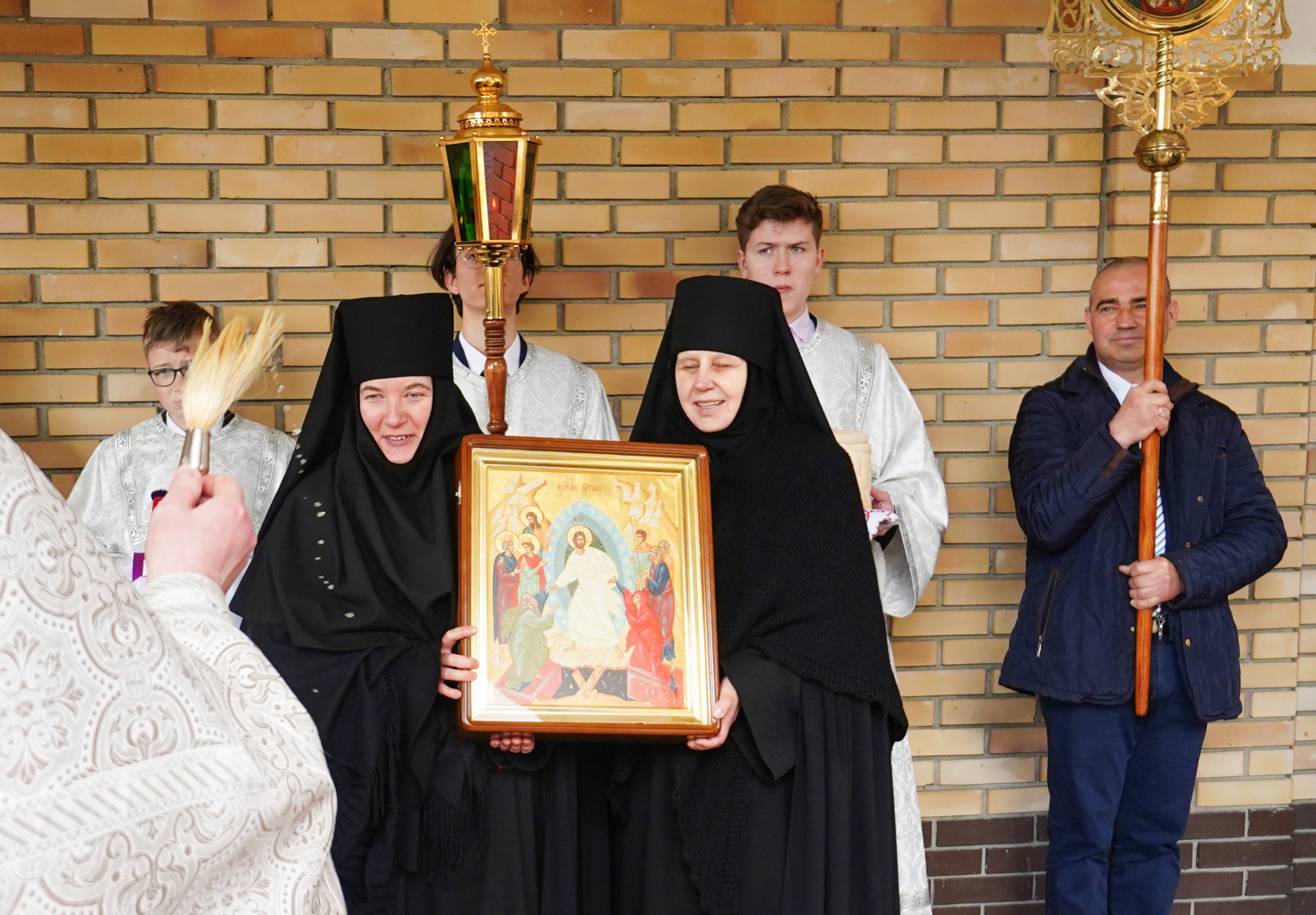 Paschal period processions in Zwierki Convent