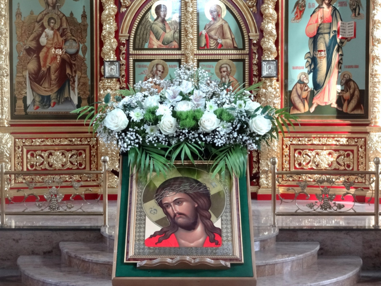 Икона Спаса в терновом венце