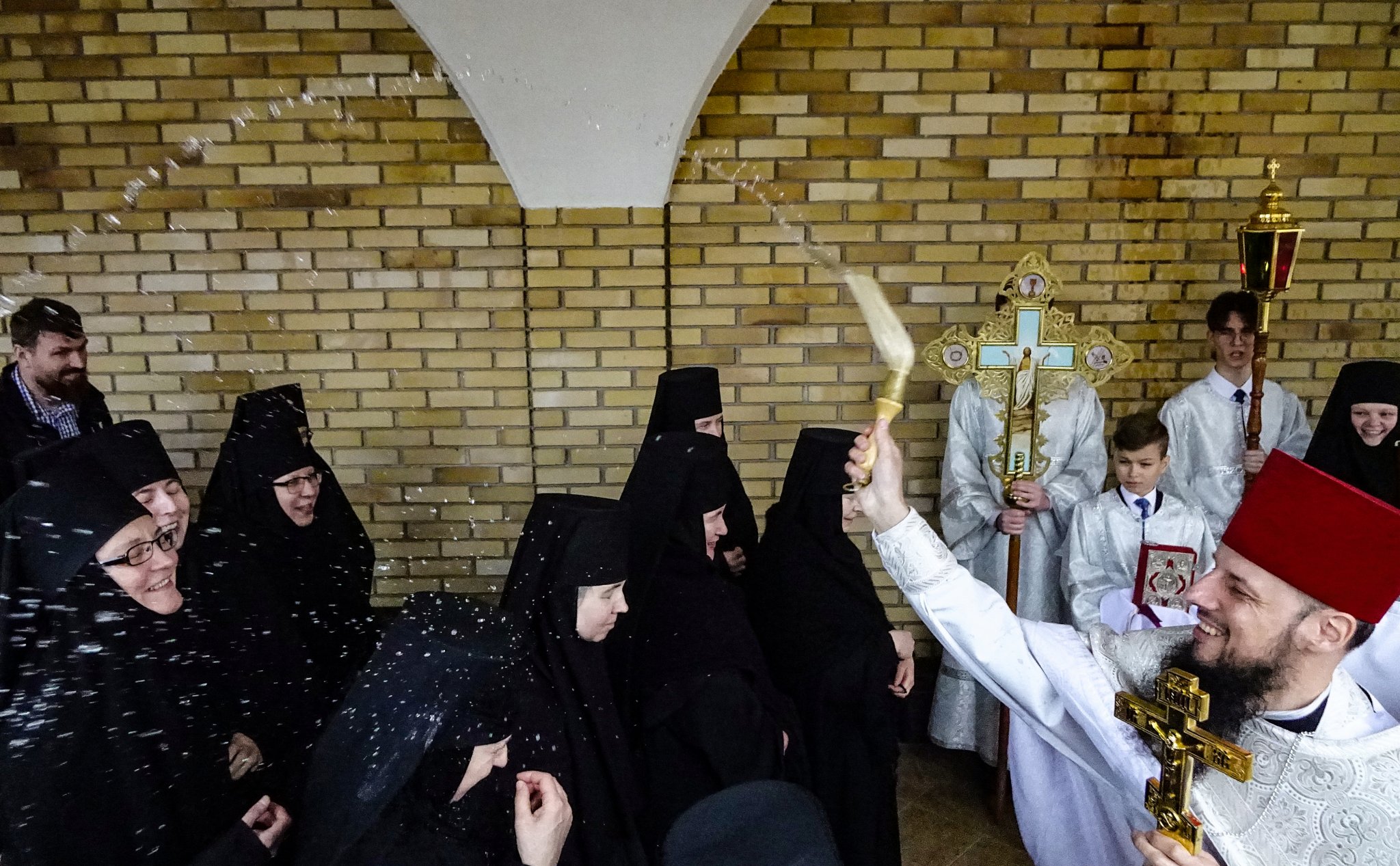 Paschal period processions in Zwierki Convent