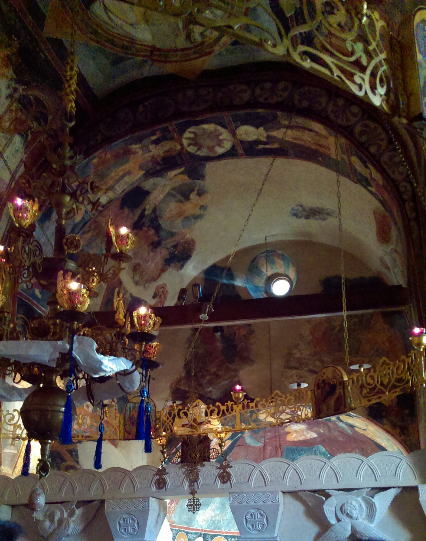swallow in the monastery