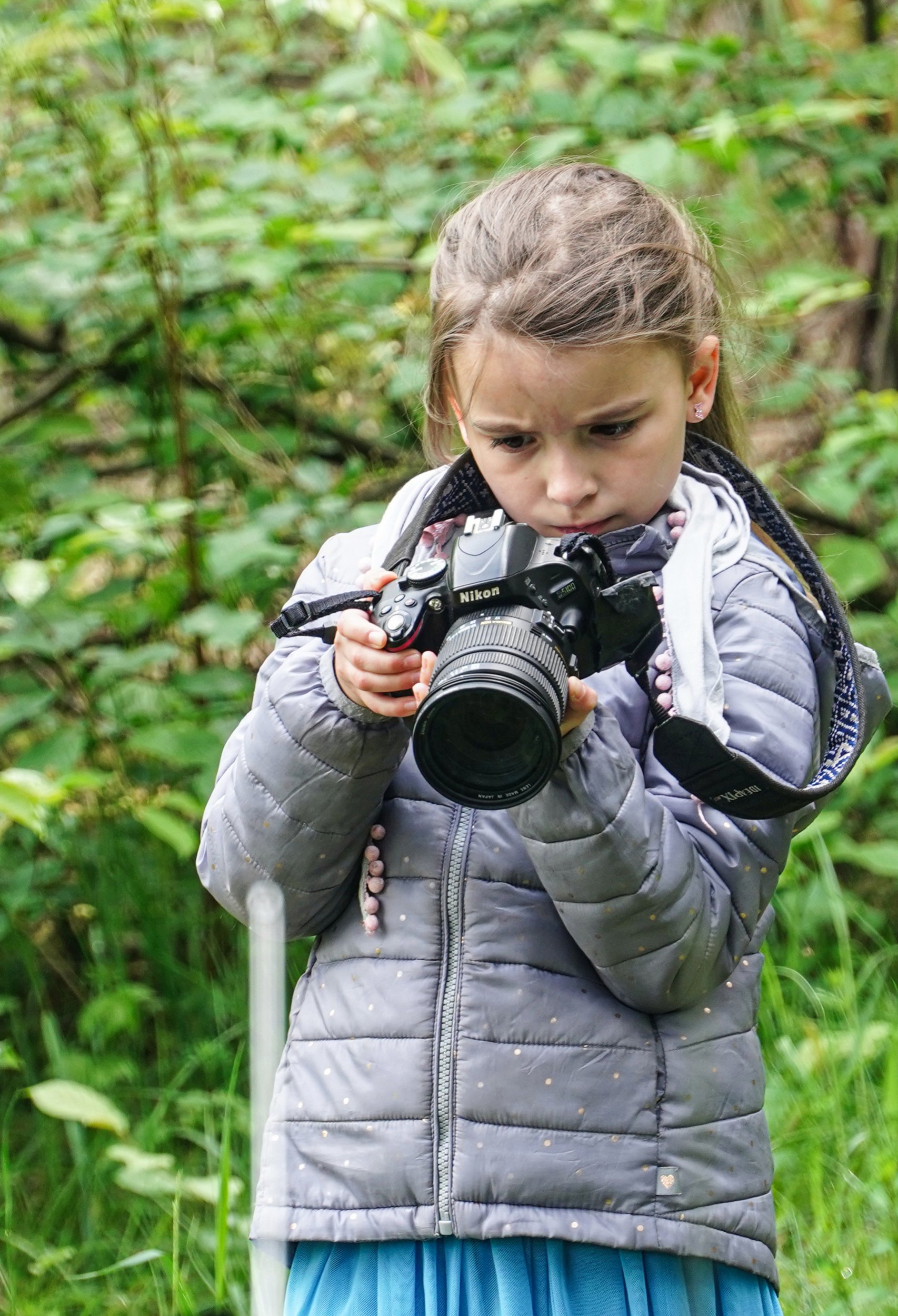 Young photographer at Grabarka