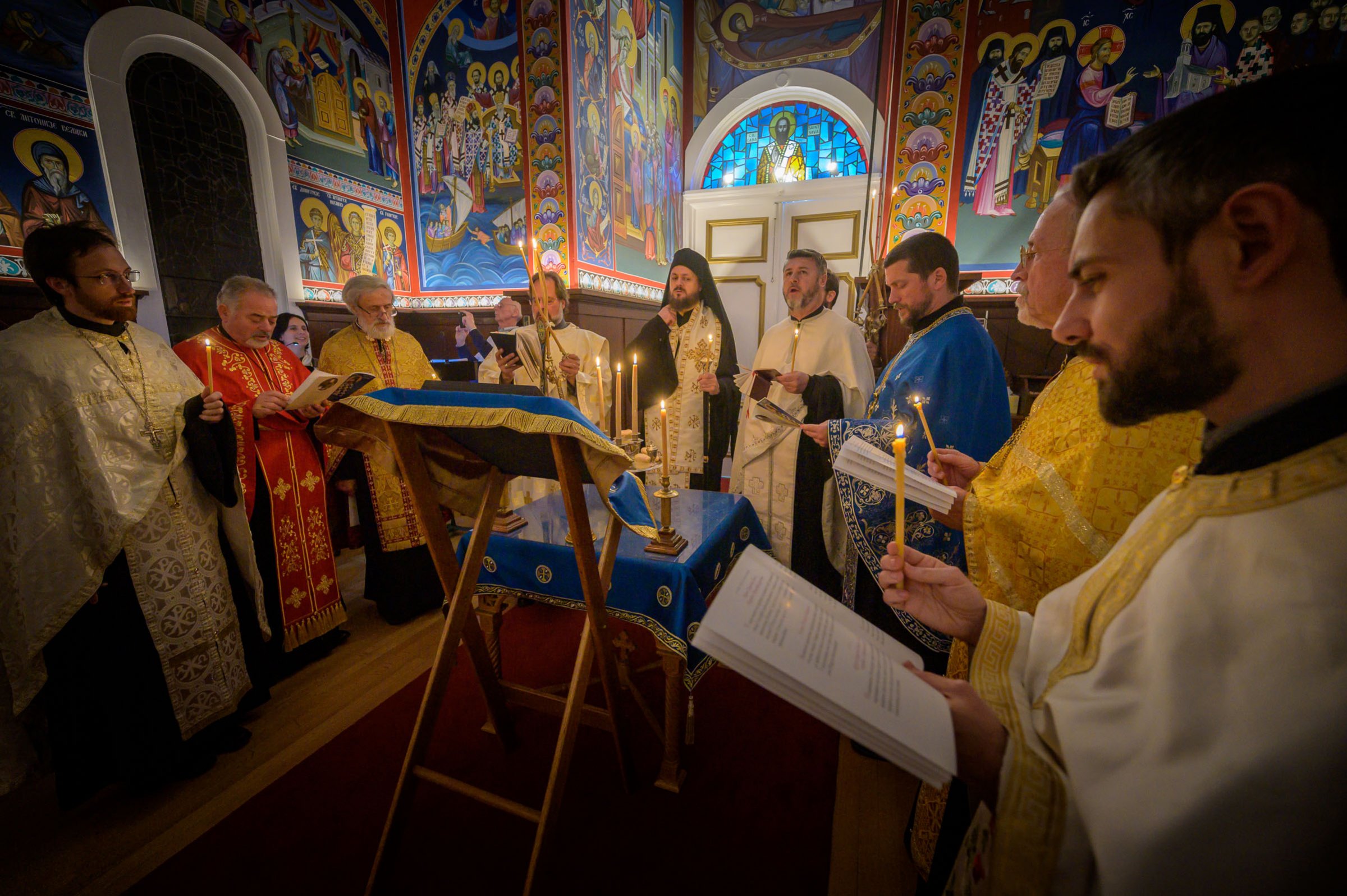Vesper service, Slava of St. Sebastian of Jackson
