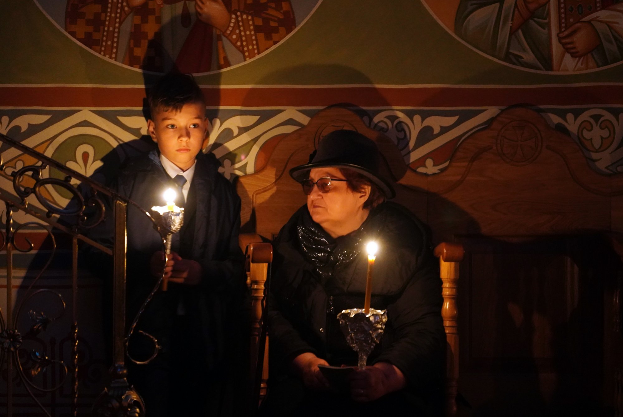 Lenten faces in Zwierki Convent