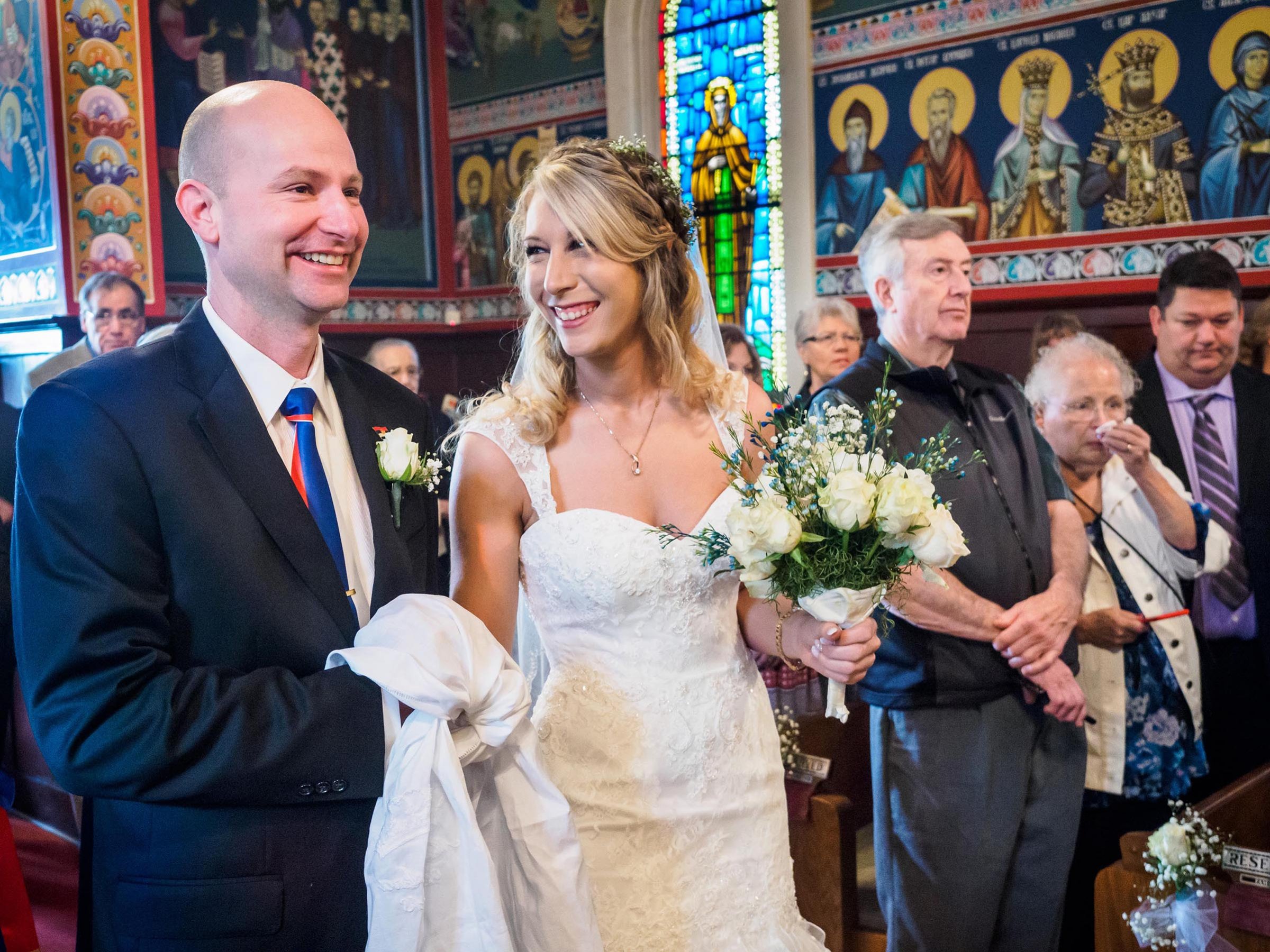 Miloš & Ana&#039s marriage, St. Sava Jackson