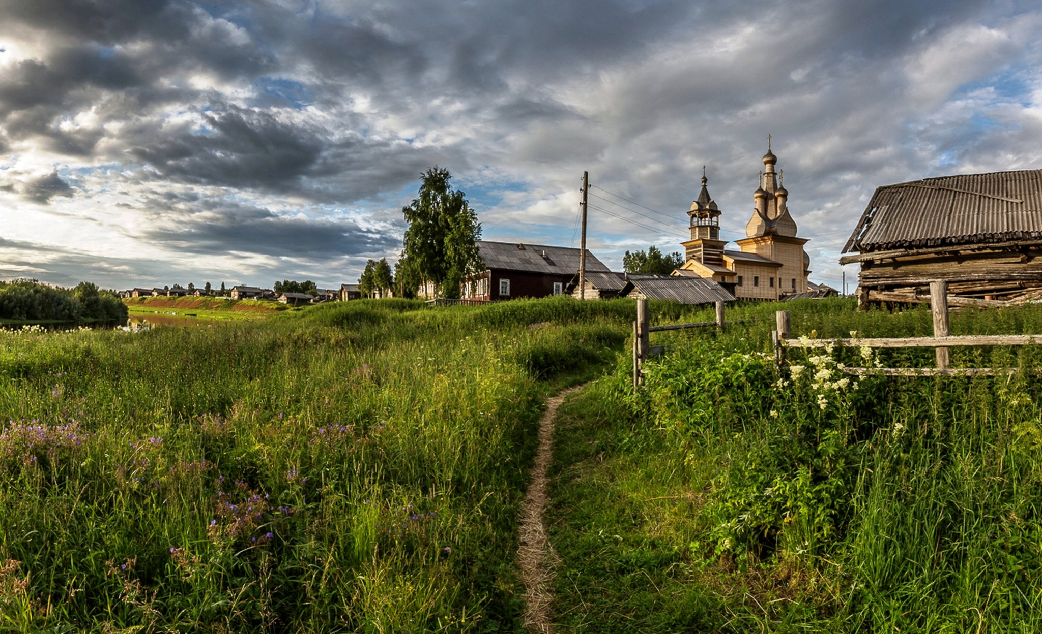 Сельский пейзаж