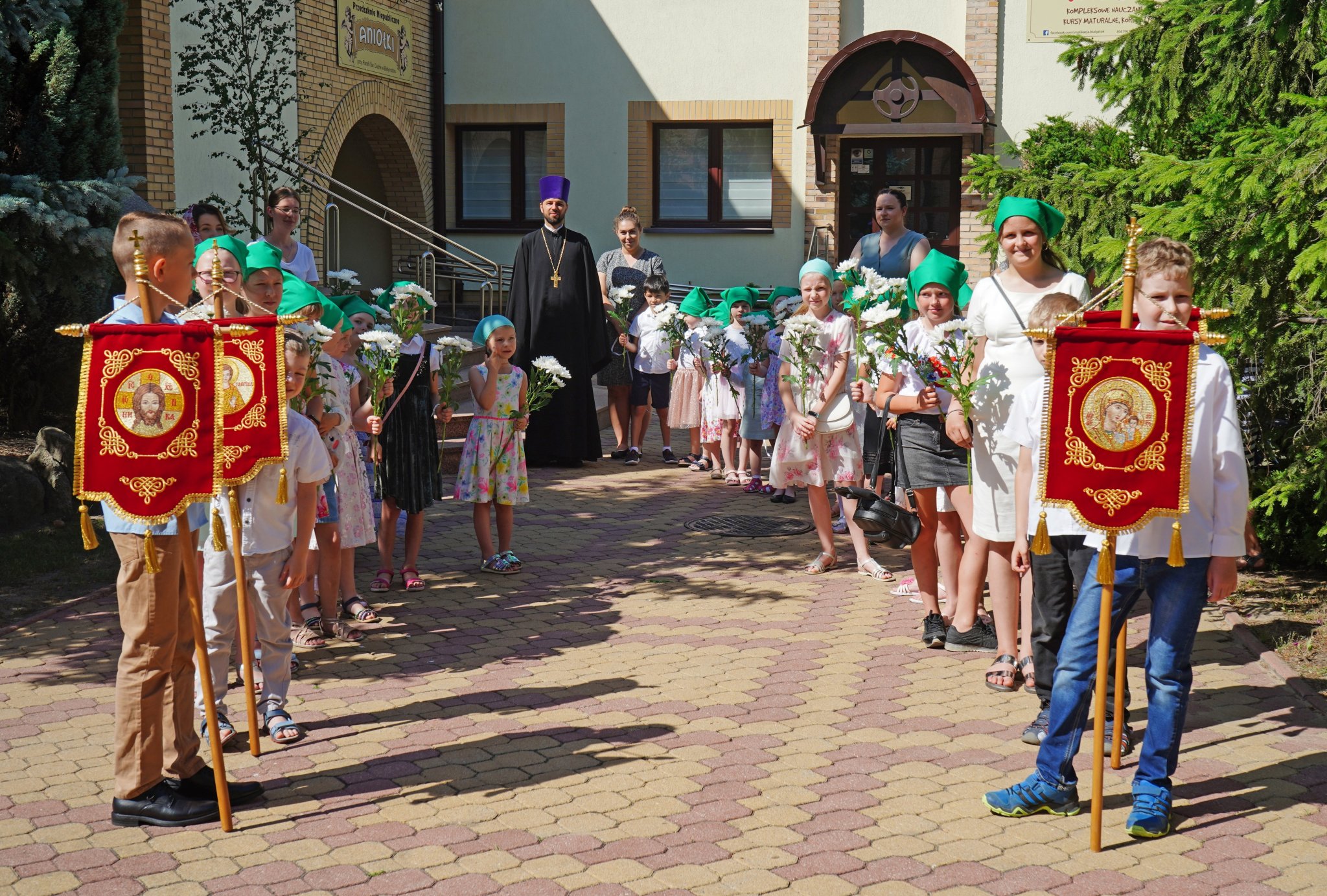 The Holy Spirit feast in the Holy Spirit Orthodox church in Białystok